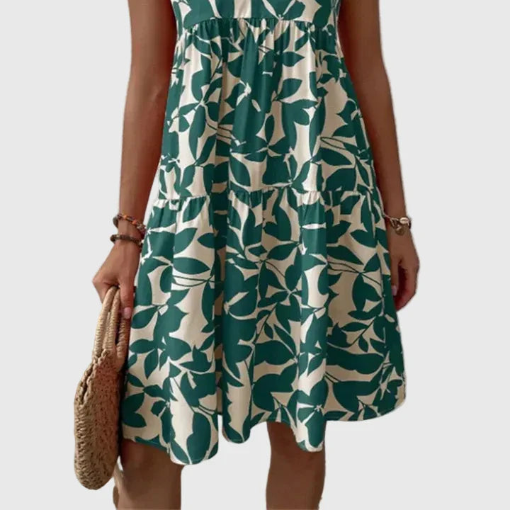 Women's Tasha Blooming Flowy Mini Dress - Effortless, Airy & Romantic