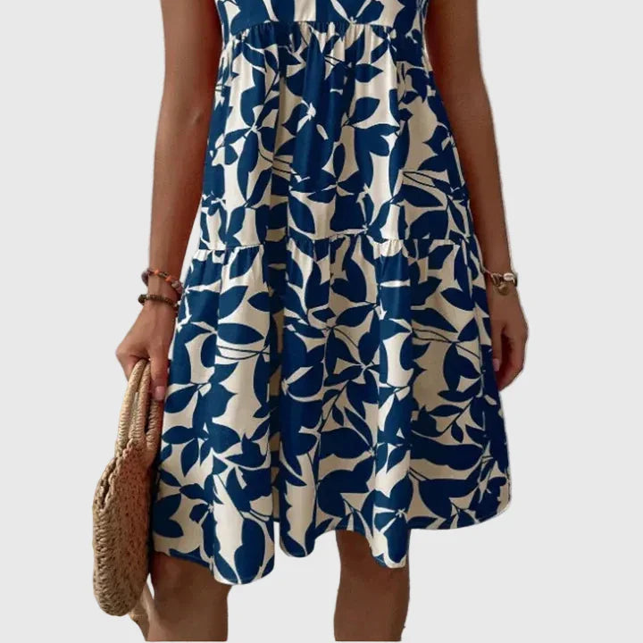 Women's Tasha Blooming Flowy Mini Dress - Effortless, Airy & Romantic