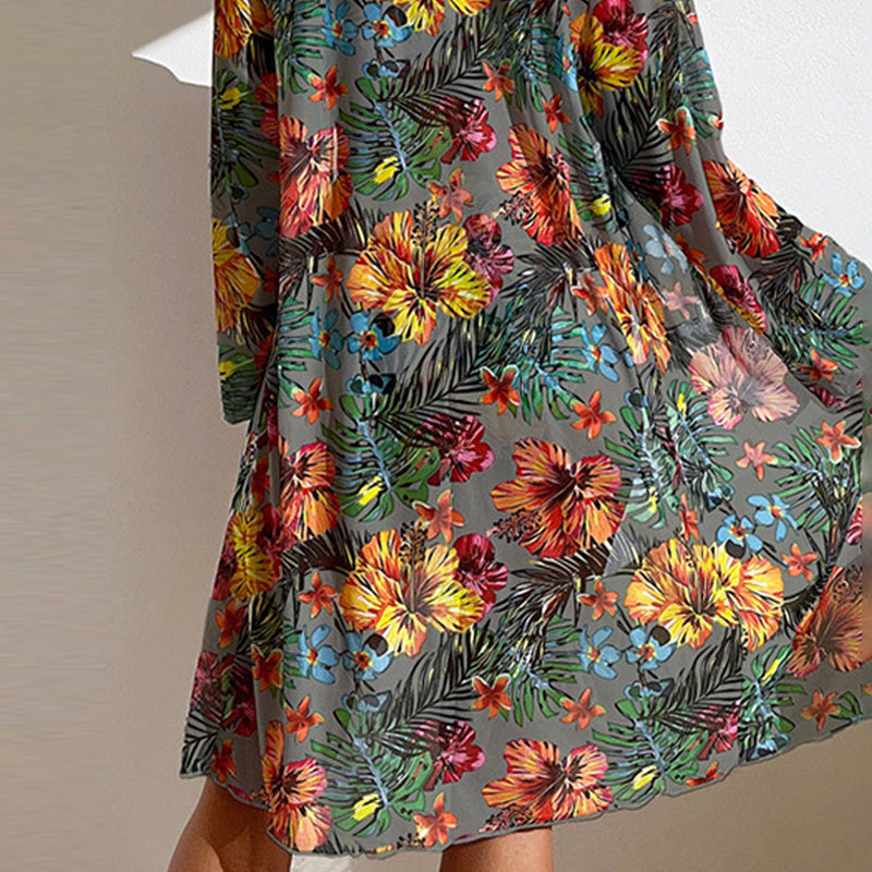Women's Romantic Floral Swim Set