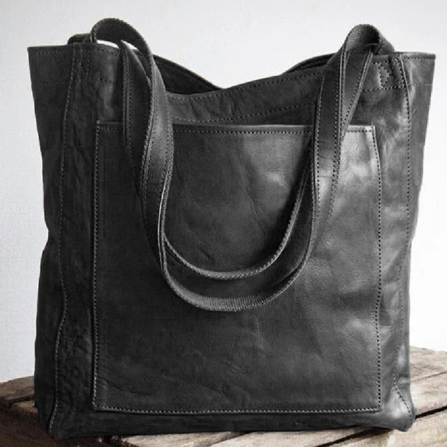 Women's Leather Tote — Timeless Classic for Everyday Elegance