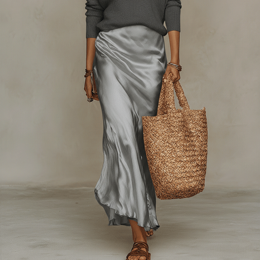 Ivory Midi Women's Set - Effortlessly Chic