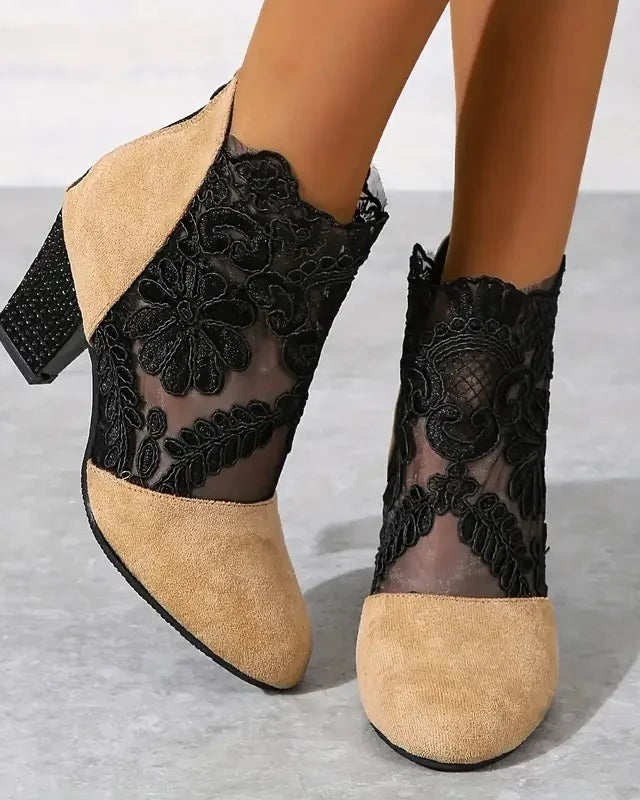 Breathable Orthopedic Heels for All-Day Comfort Red | DUUWE