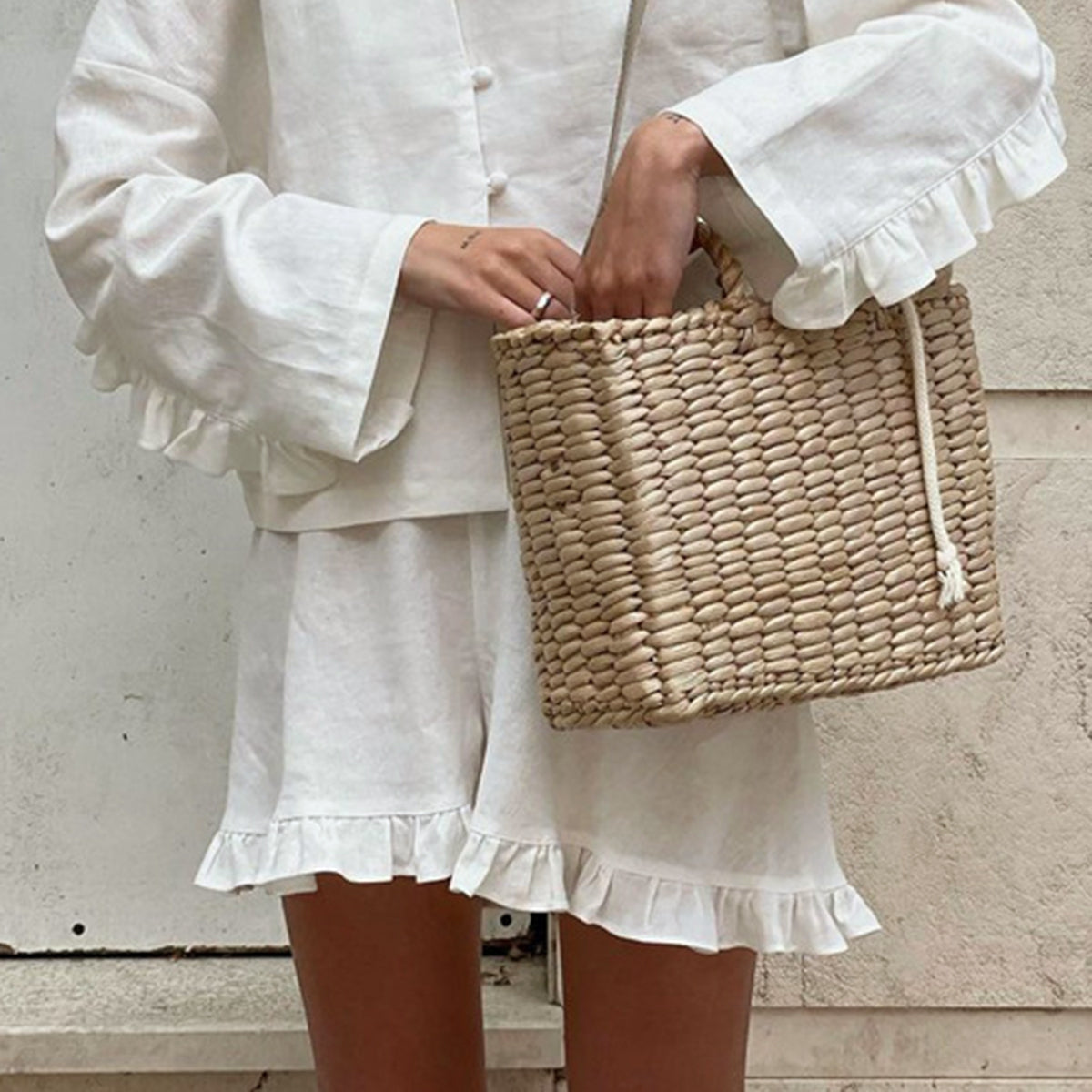 Women's Trim Shorts Set - Cute, Comfortable Summer Outfit