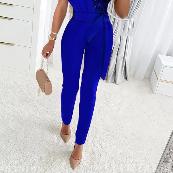 Women's Savannah One-Shoulder Jumpsuit - Effortlessly Elegant & Chic