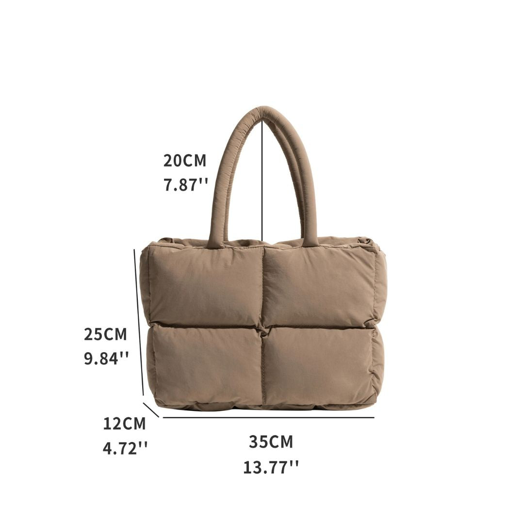 Chic Women's Padded Shoulder Bag – Modern, Comfortable Design