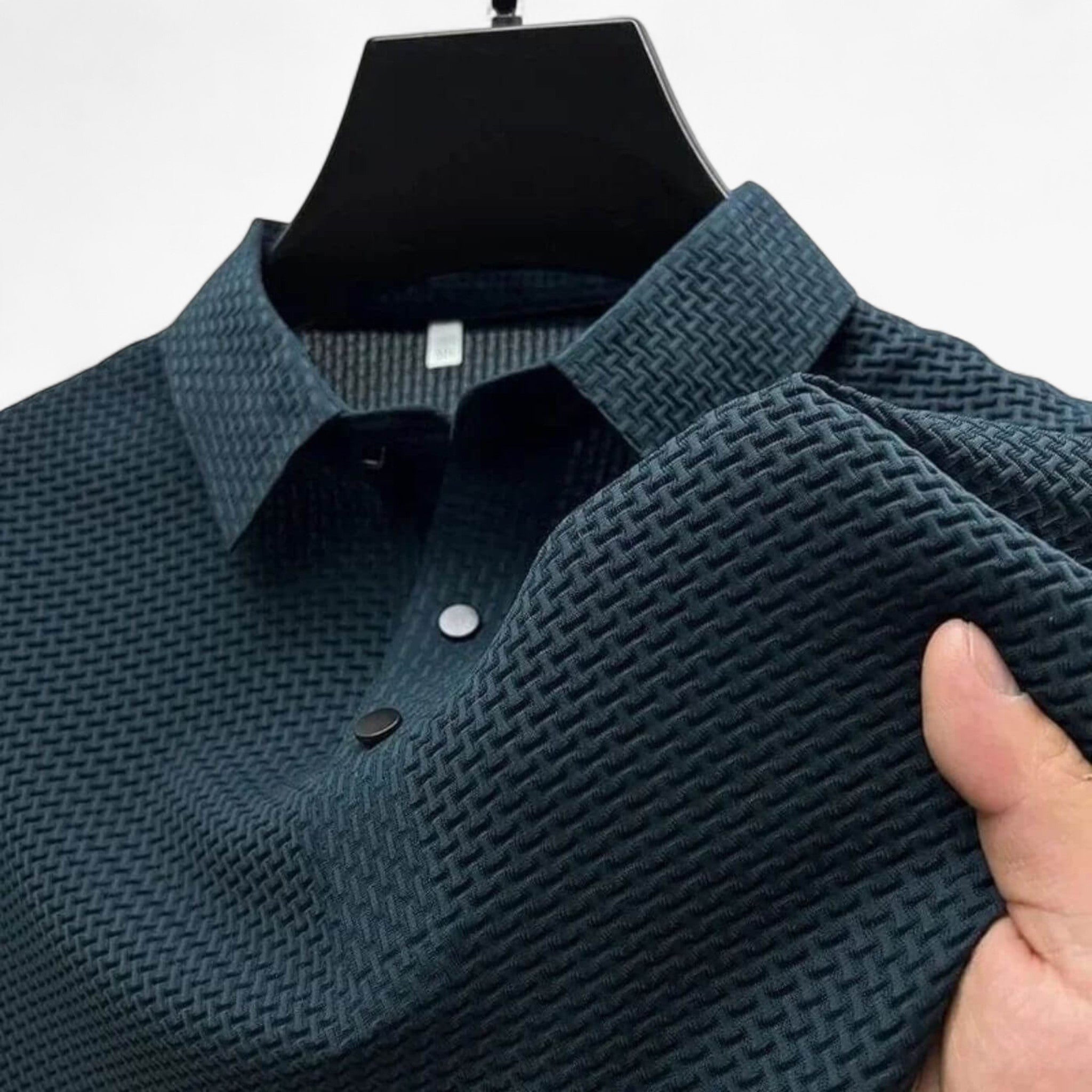Men's Breathable Polo Shirt for All-Day Comfort