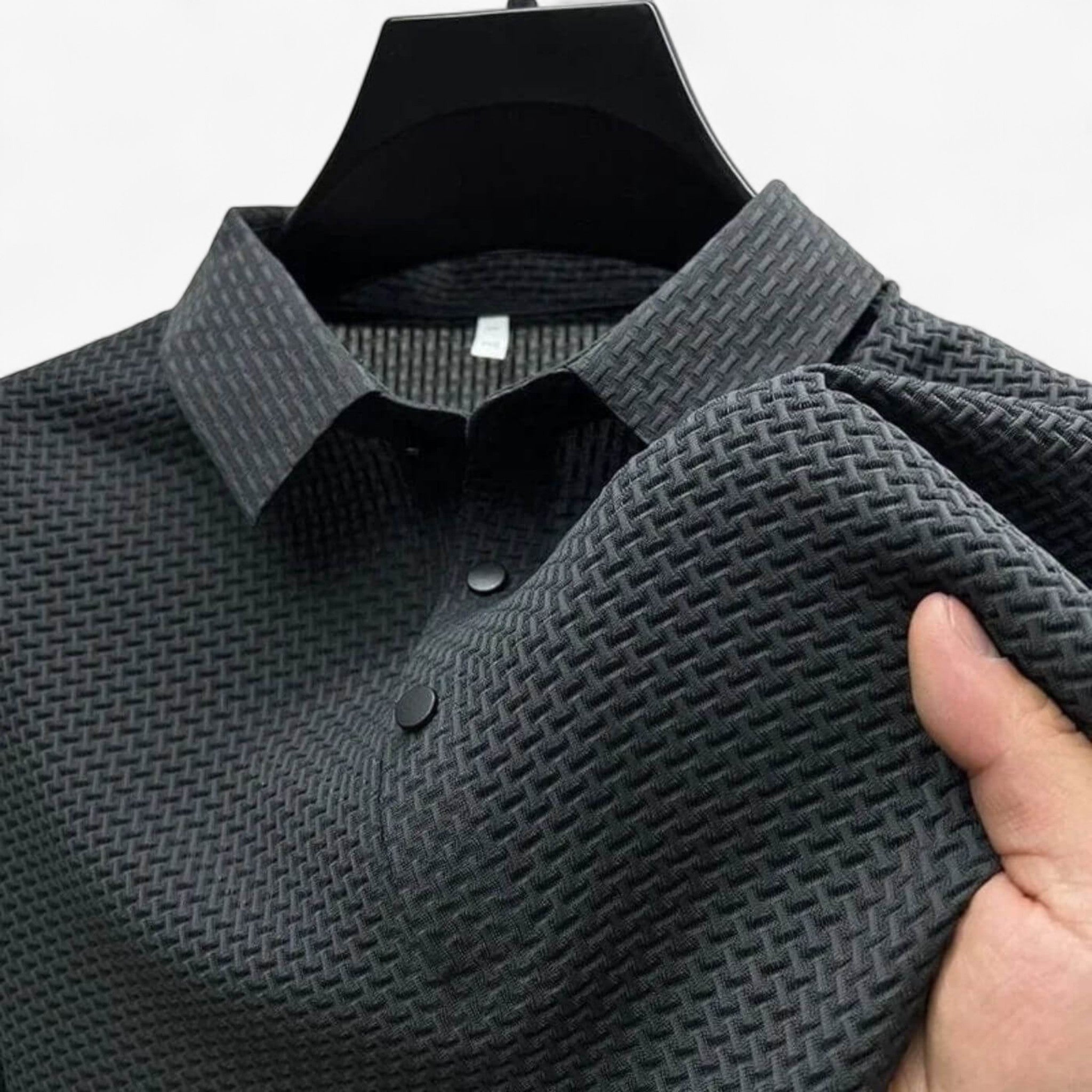 Men's Breathable Polo Shirt for All-Day Comfort