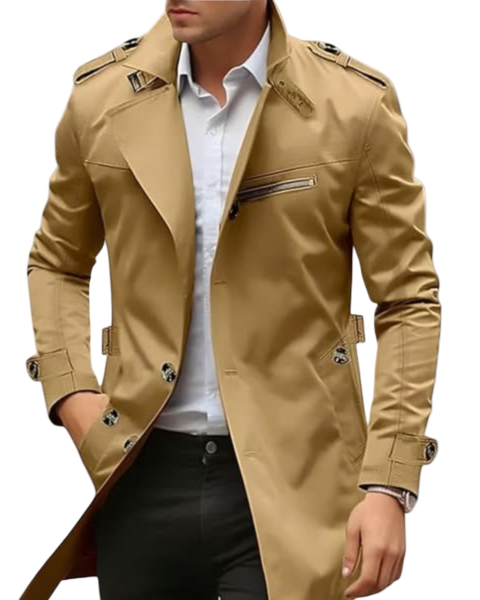 Artisanal Jacket with Unique Details Red | DUUWE