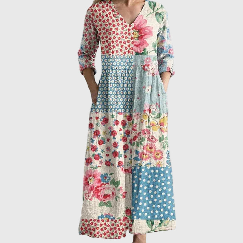 Women's Graceful Flowing Maxi Dress