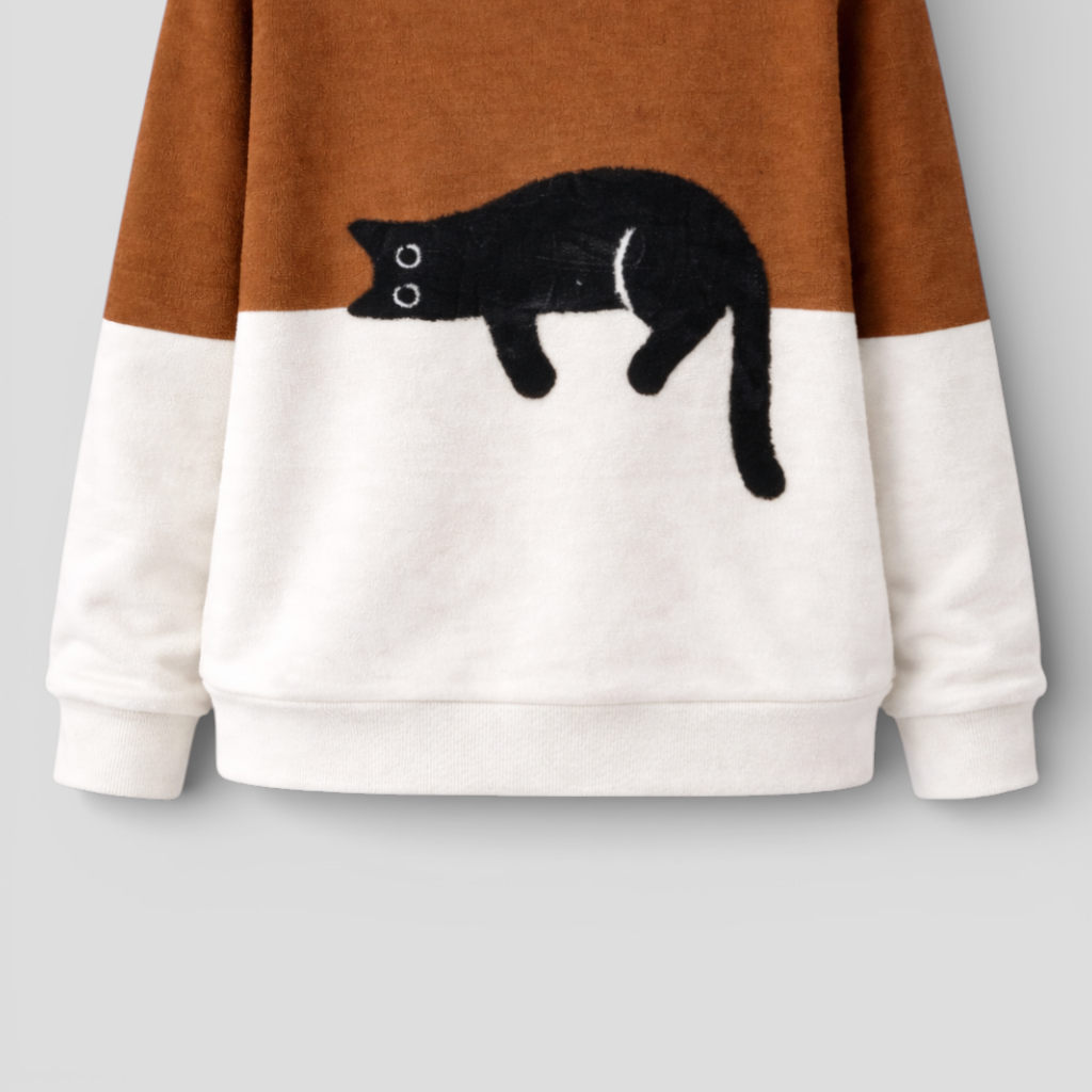 Women's Cozy 3D Print Sweater
