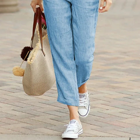 Isla - Linen Trousers