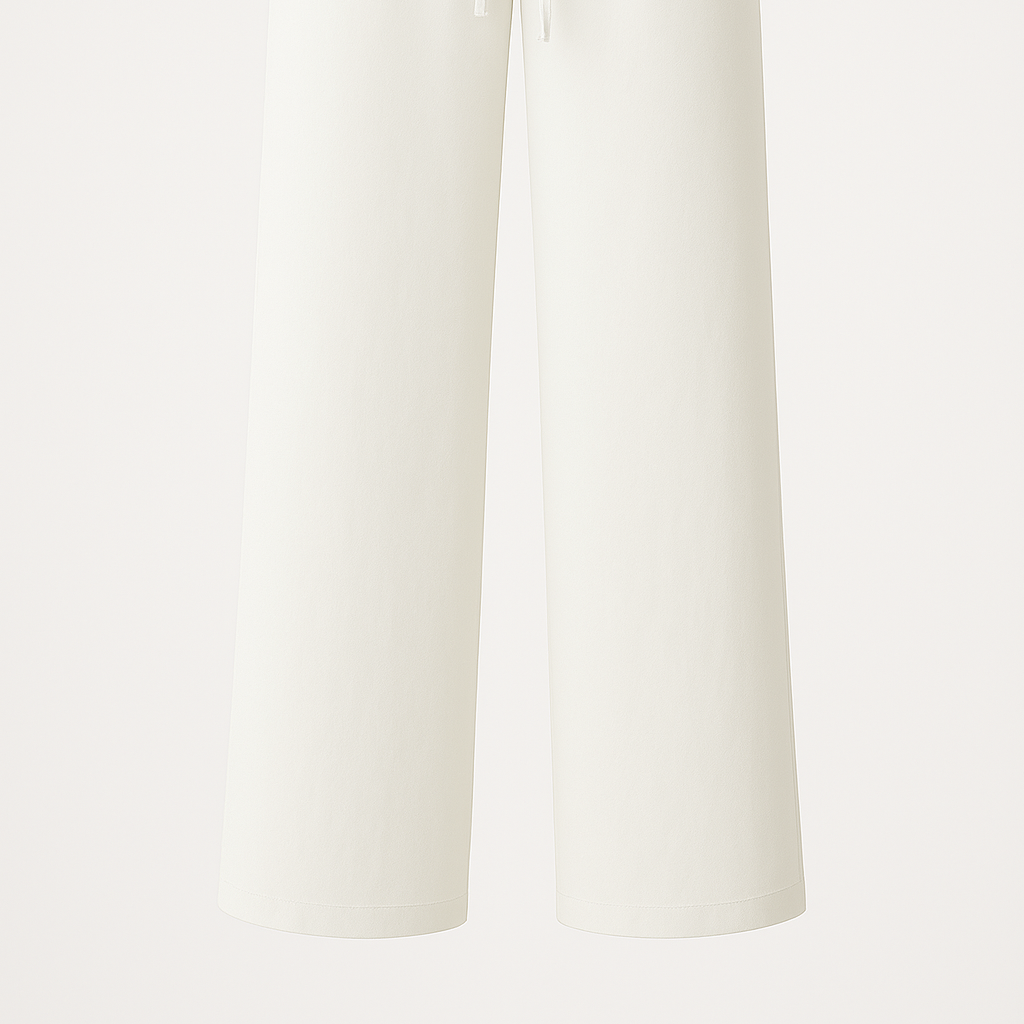 Chic High-Waist Palazzo Pants with Tie Belt – Effortless Elegance and Comfort