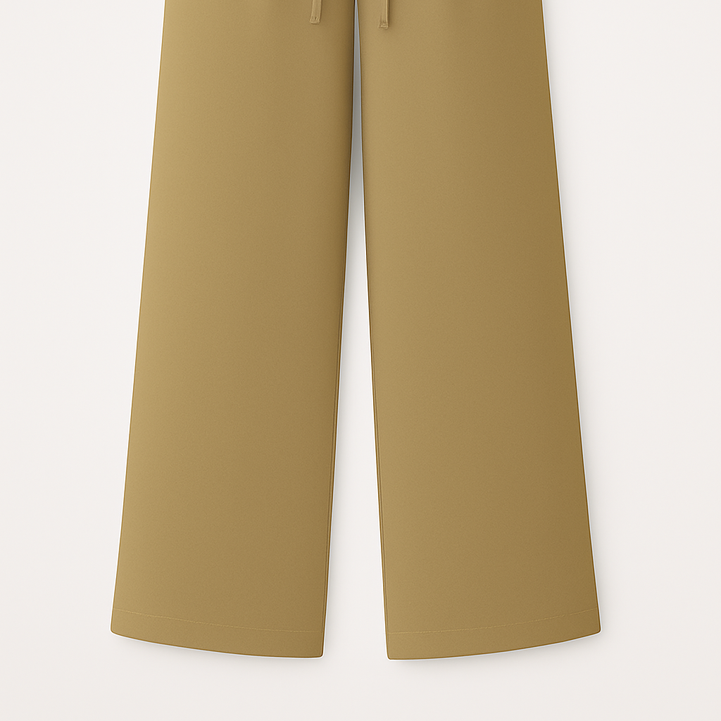 Chic High-Waist Palazzo Pants with Tie Belt – Effortless Elegance and Comfort