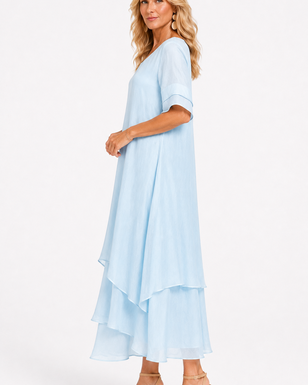 Dresses : Elegant Women's Dress - Flowing Fit, Timeless Style & Comfort in van DUUWE