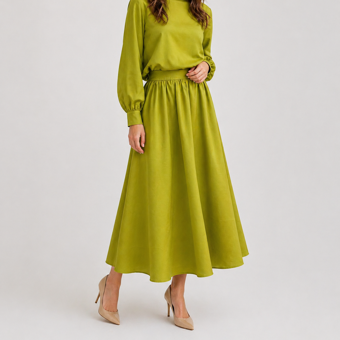 Chic Green Women's Set for Women