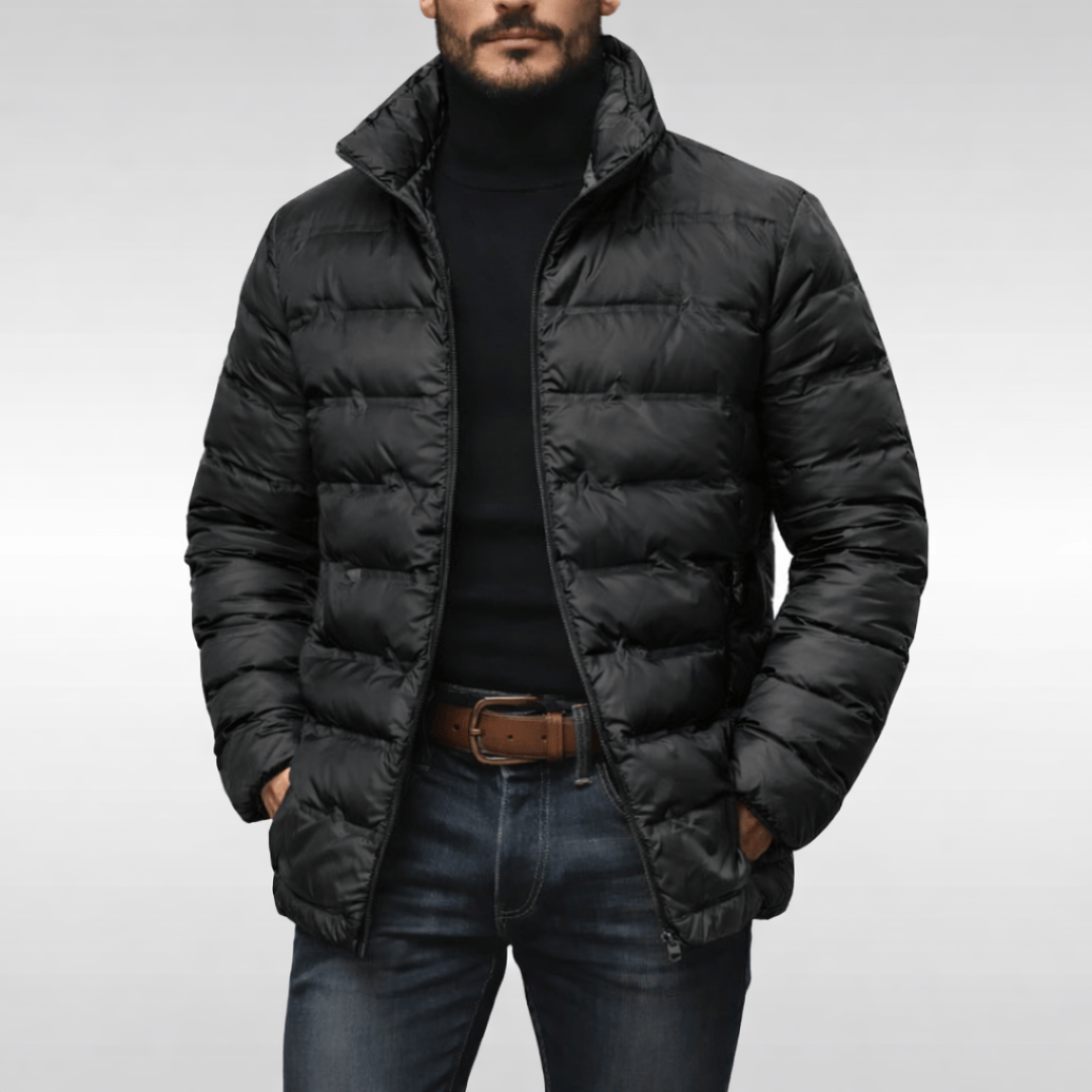 Stylish padded jacket with warm insulation