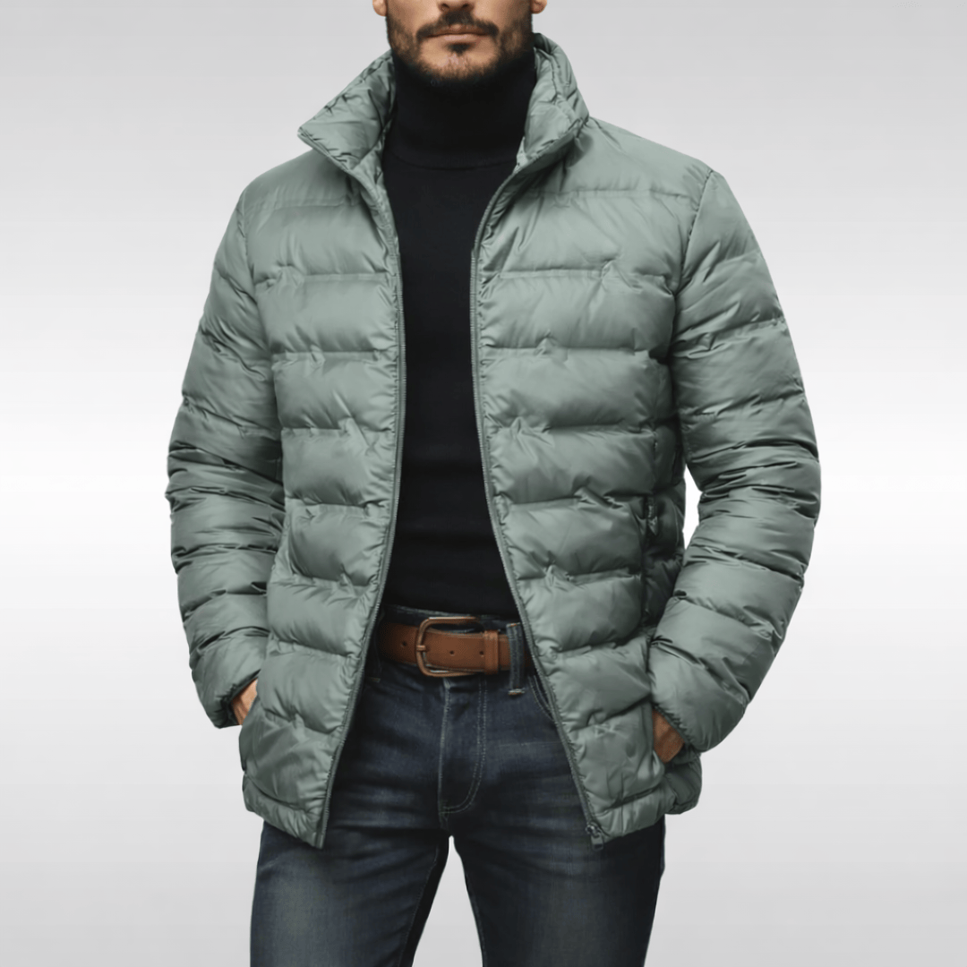 Stylish padded jacket with warm insulation