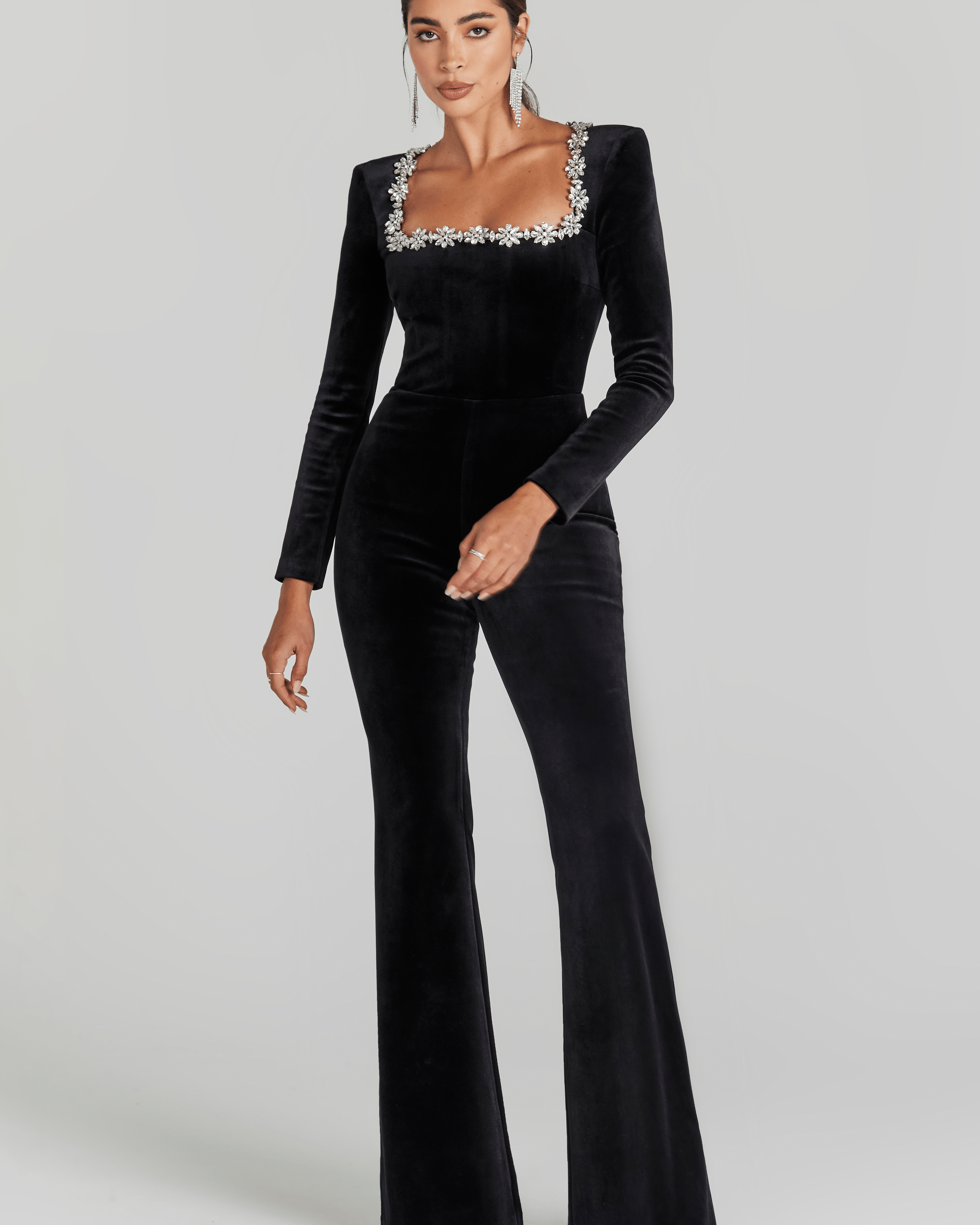 Black Jumpsuit - Sleek, Timeless One-Piece for Any Occasion