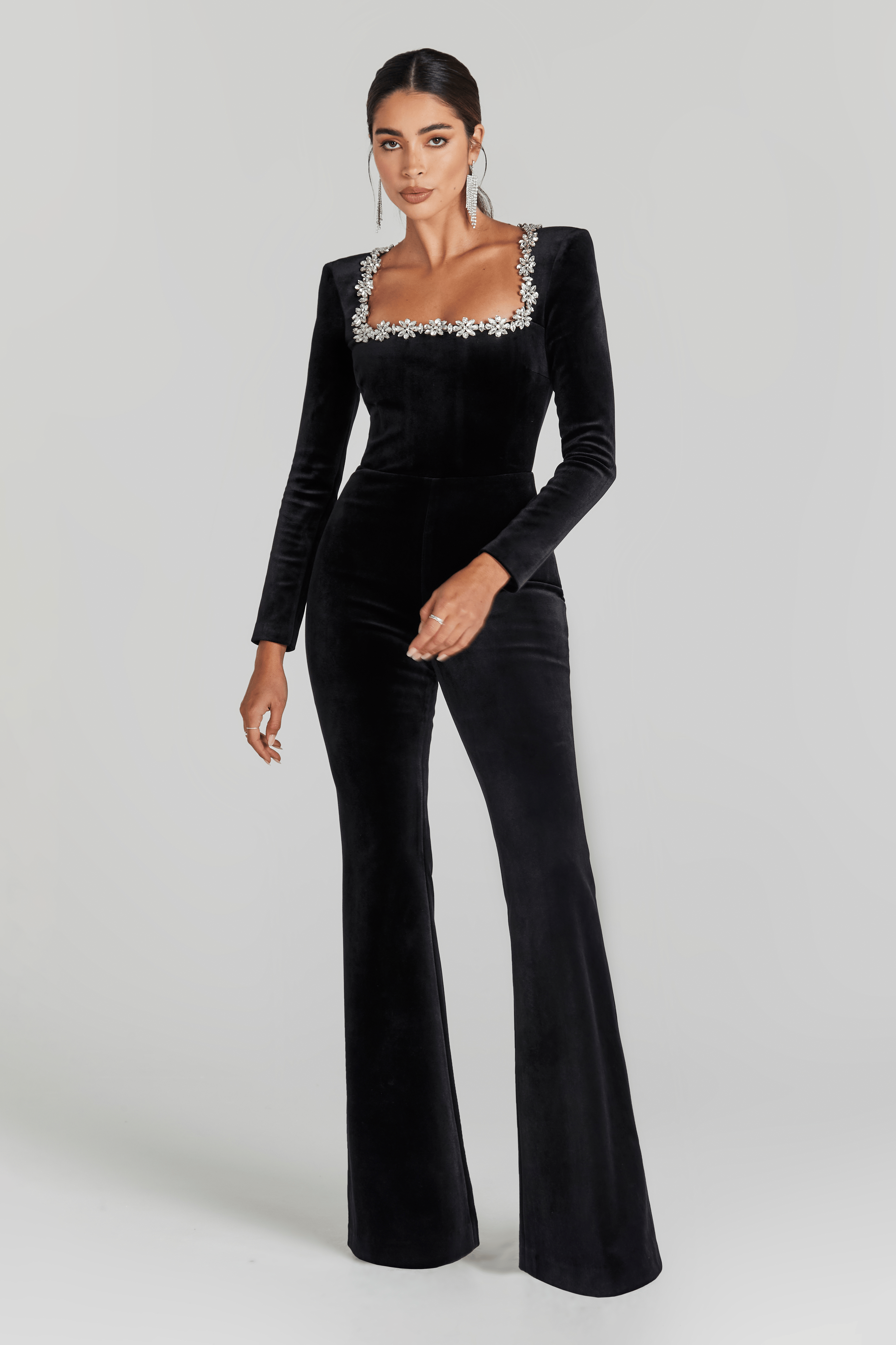 Black Jumpsuit - Sleek, Timeless One-Piece for Any Occasion