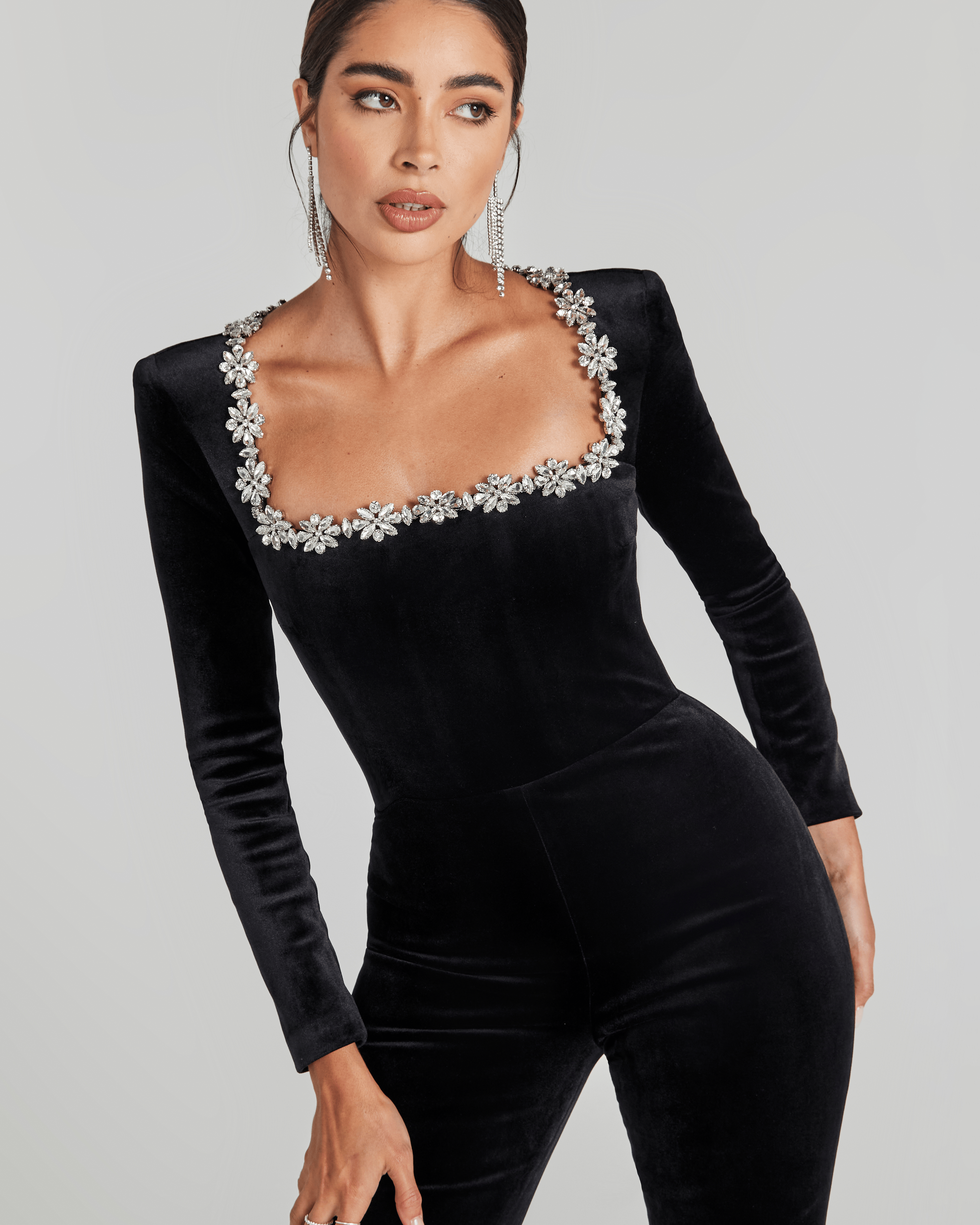 Black Jumpsuit - Sleek, Timeless One-Piece for Any Occasion