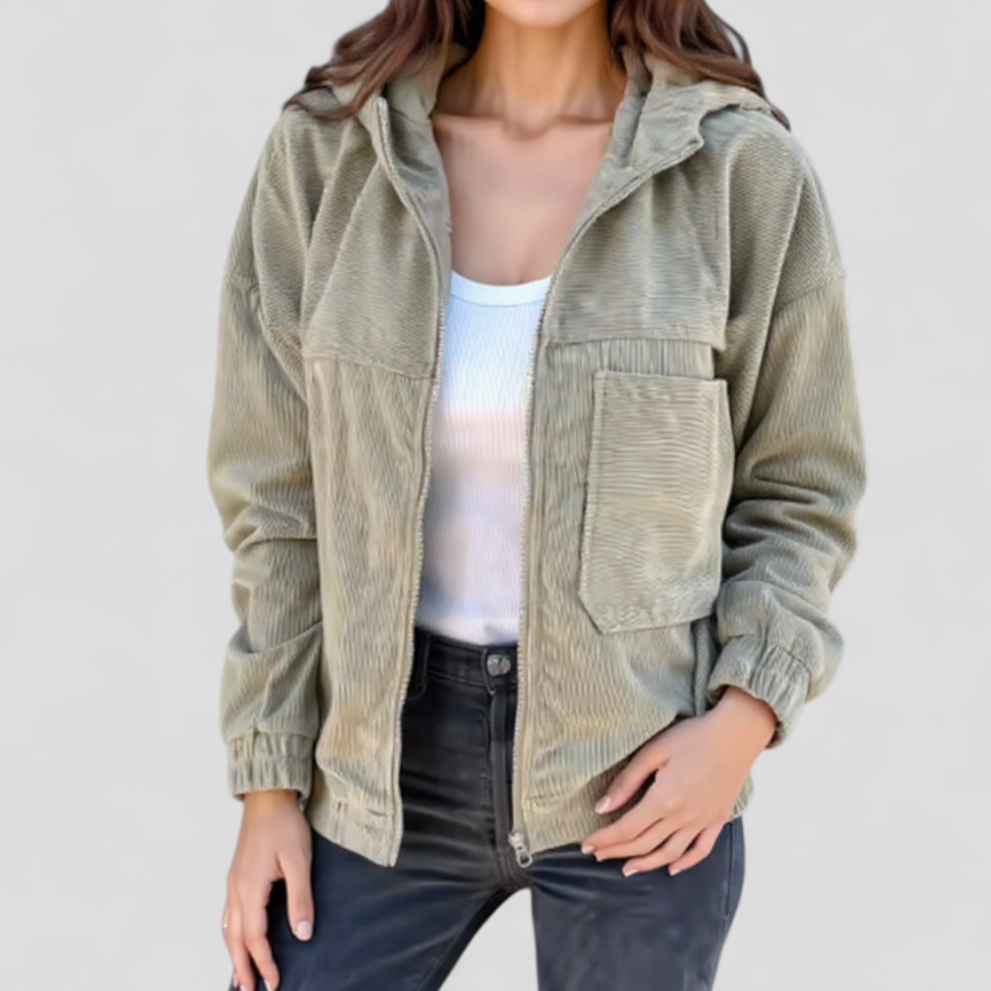 Women's Hooded Winter Jacket - Warm, Cozy and Stylish