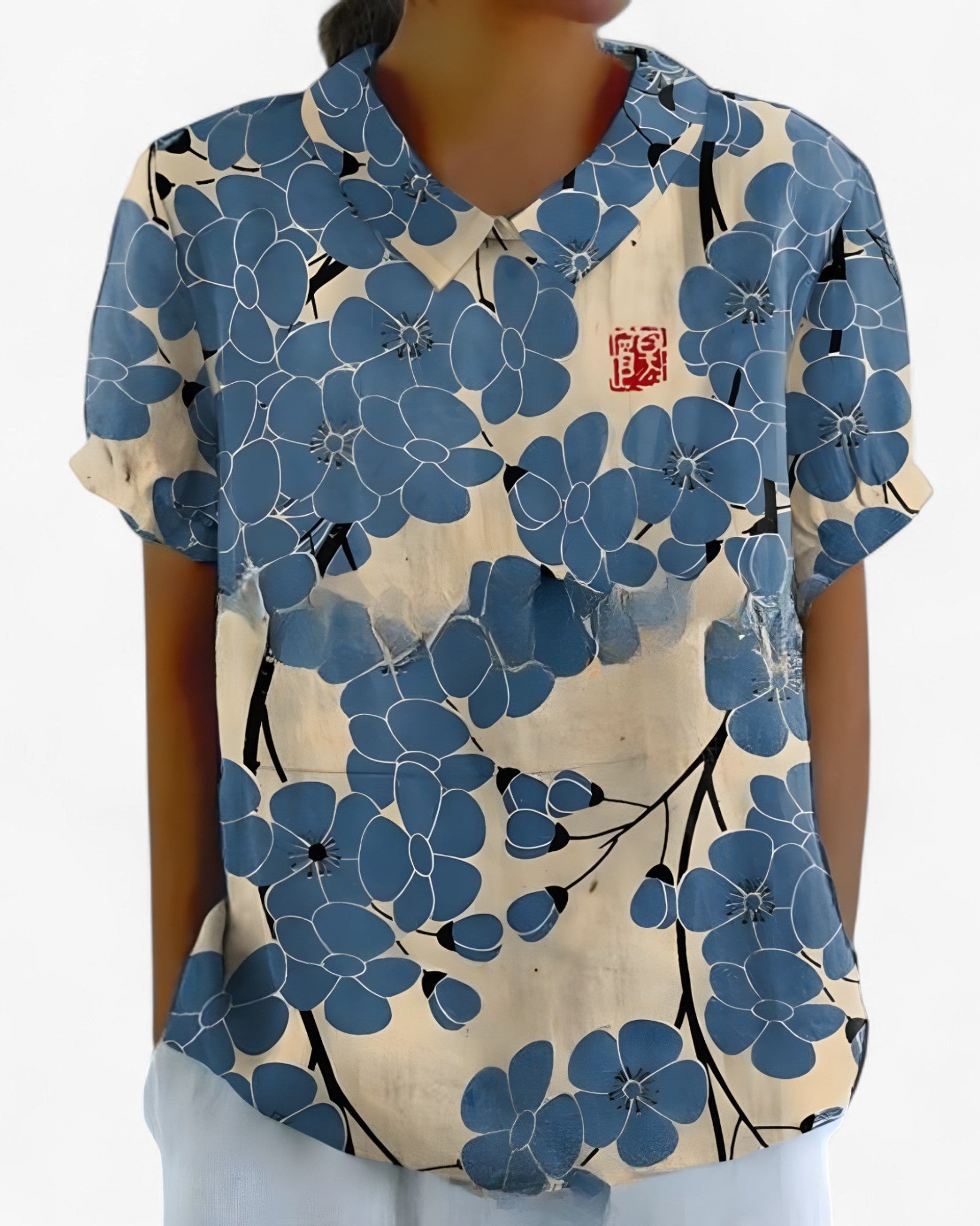 Bold Graphic Print Shirt | DUUWE