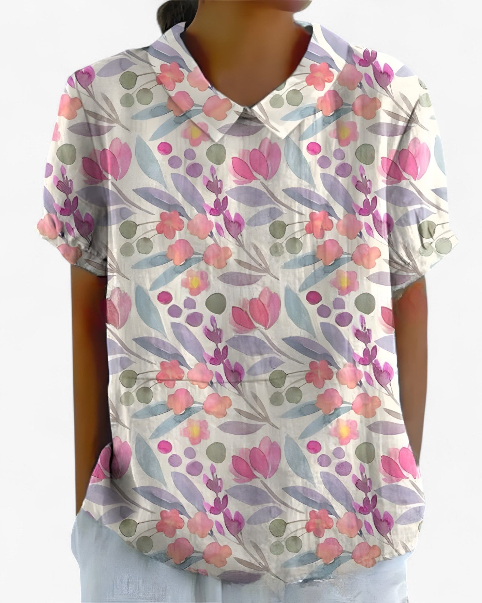 Bold Graphic Print Shirt | DUUWE