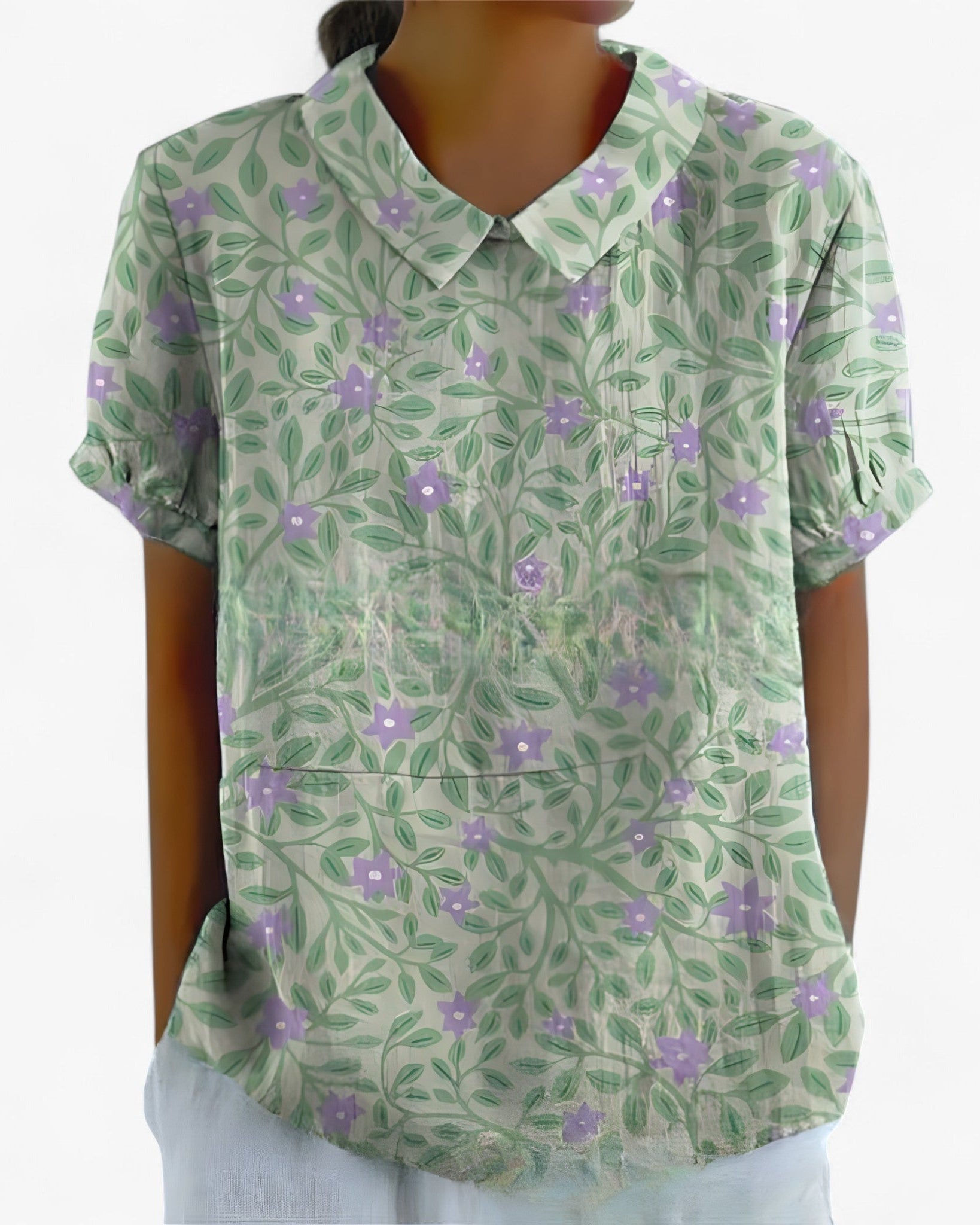 Bold Graphic Print Shirt | DUUWE