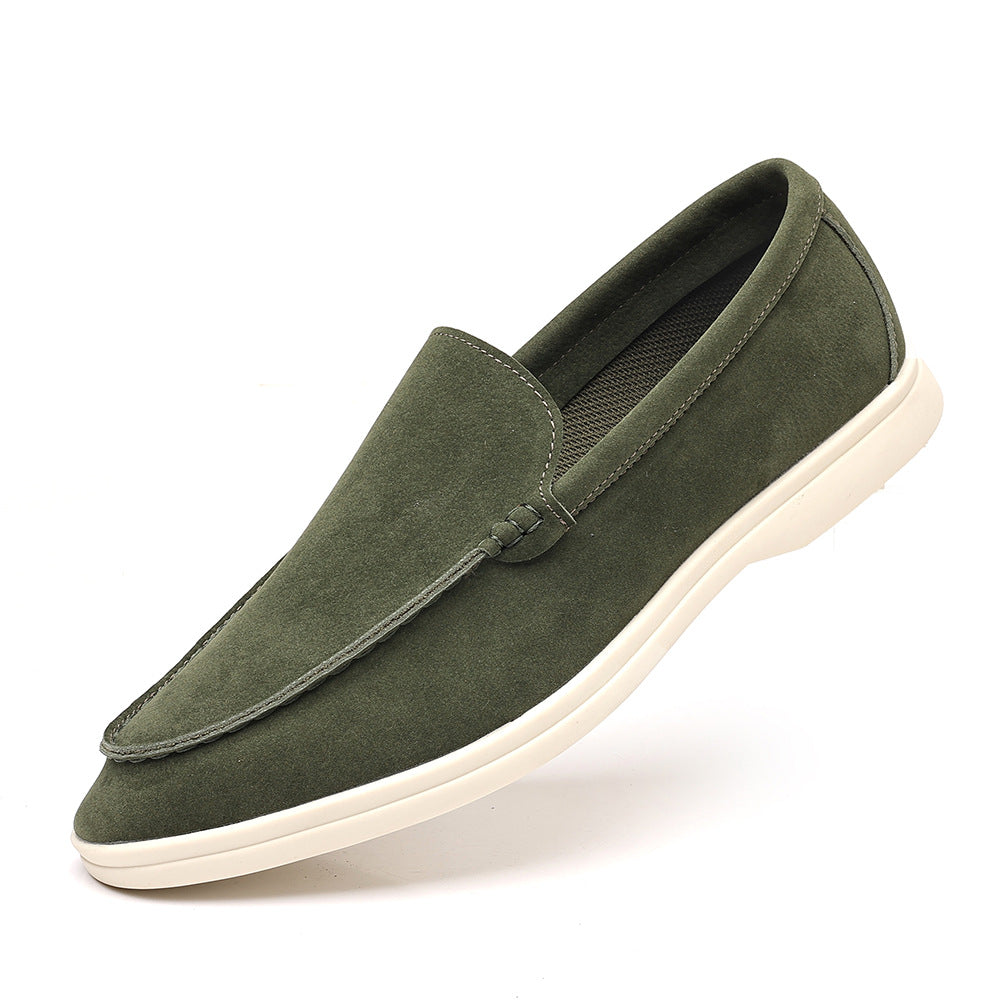 Men's Comfortable slip-ons with a silky-soft finish