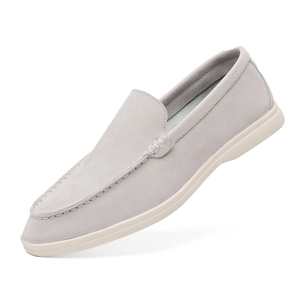 Men's Comfortable slip-ons with a silky-soft finish