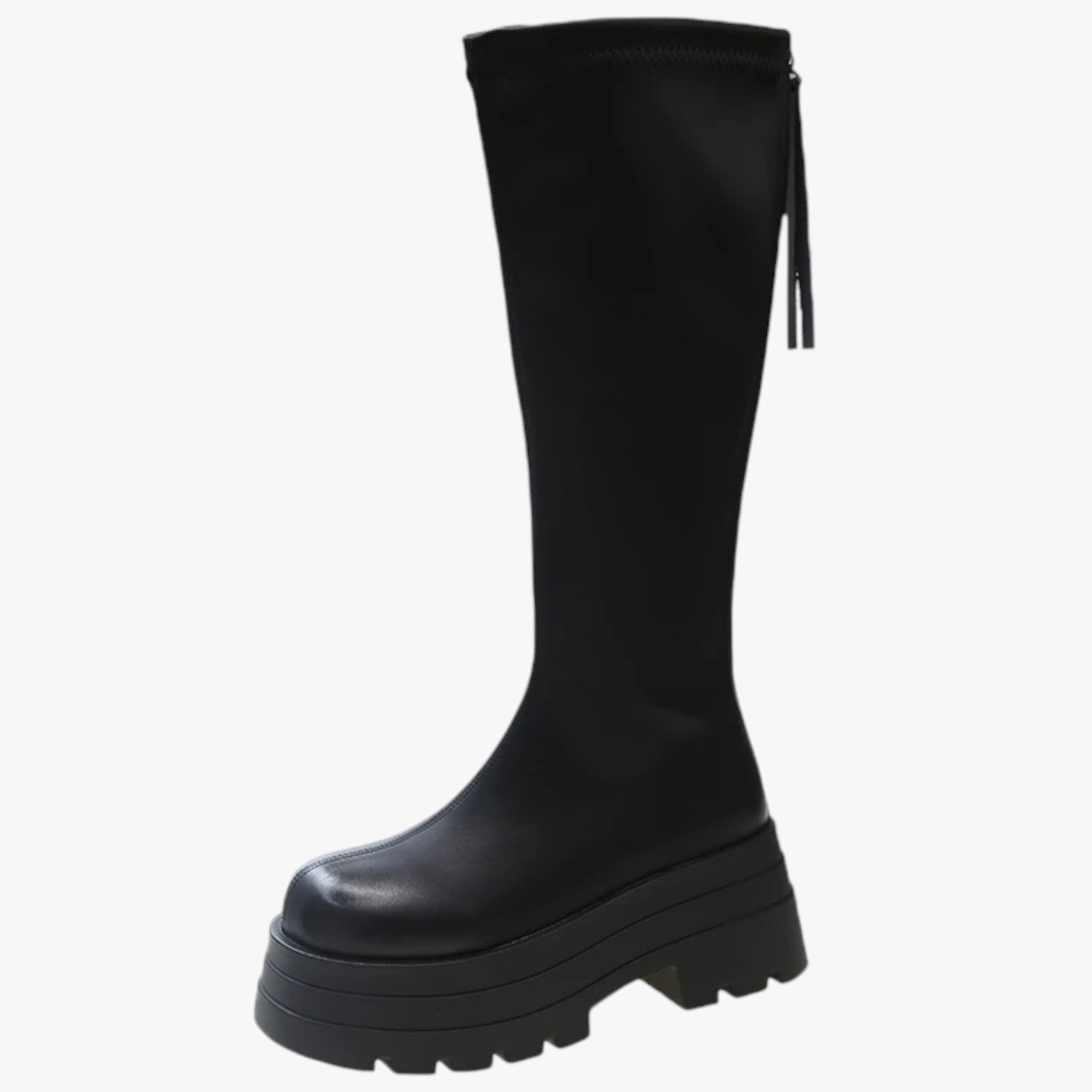 Chic Women's Over-the-Knee Boots with Thick Soles for All-Day Comfort