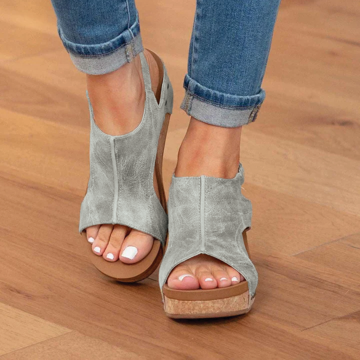Women's Madeline Vegan Wedge Sandals - Chic, Comfortable