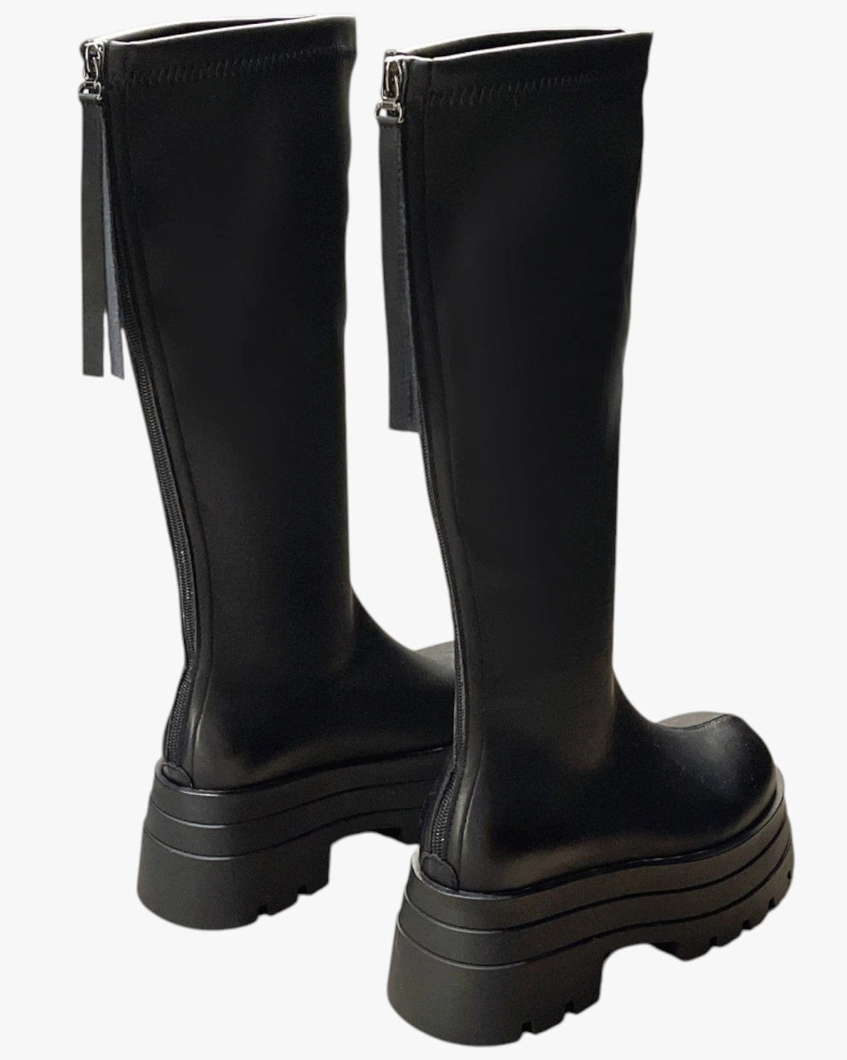 Chic Women's Over-the-Knee Boots with Thick Soles for All-Day Comfort