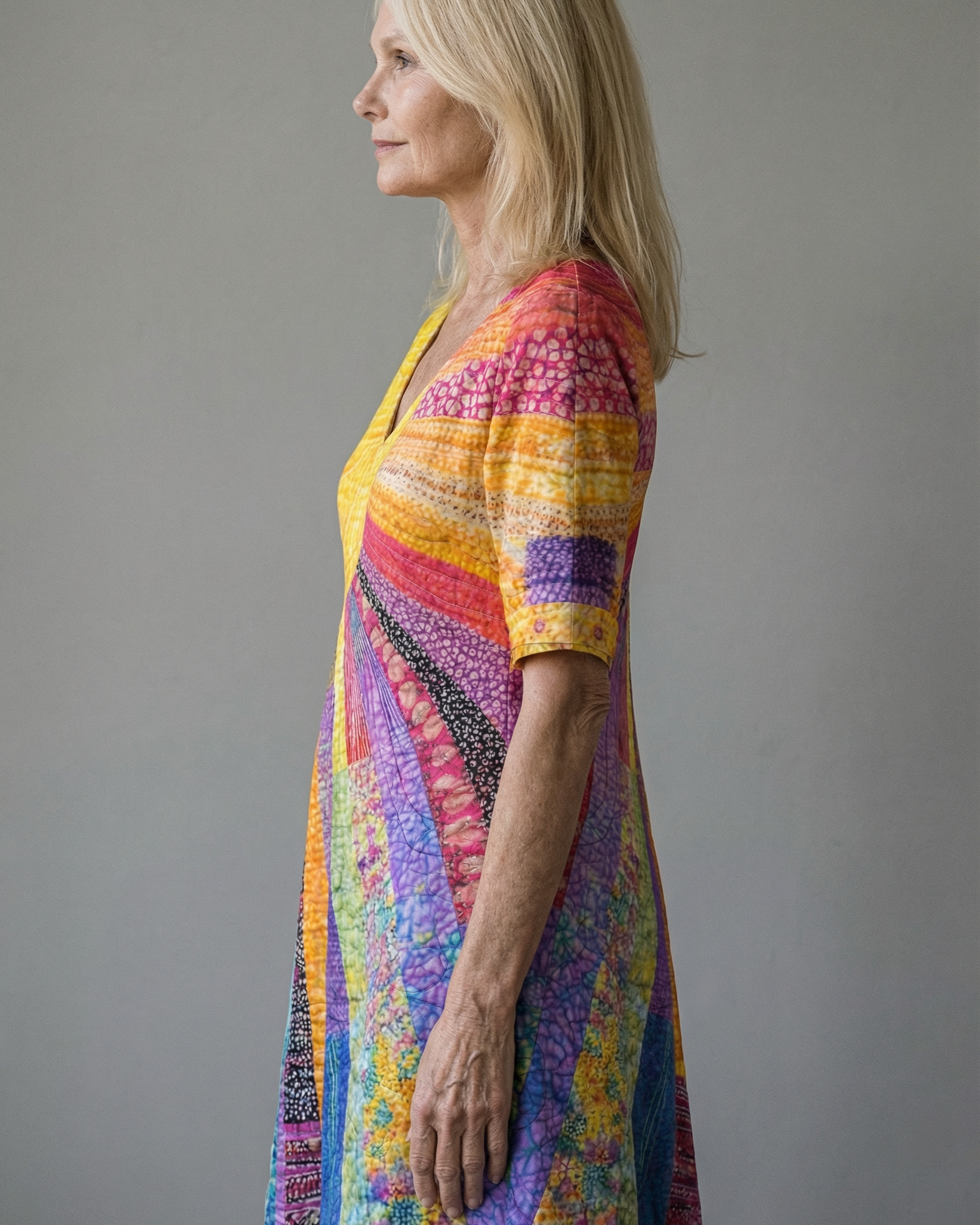 Bohemian Midi Dress - Effortless, Free-Spirited Style Cotton | DUUWE