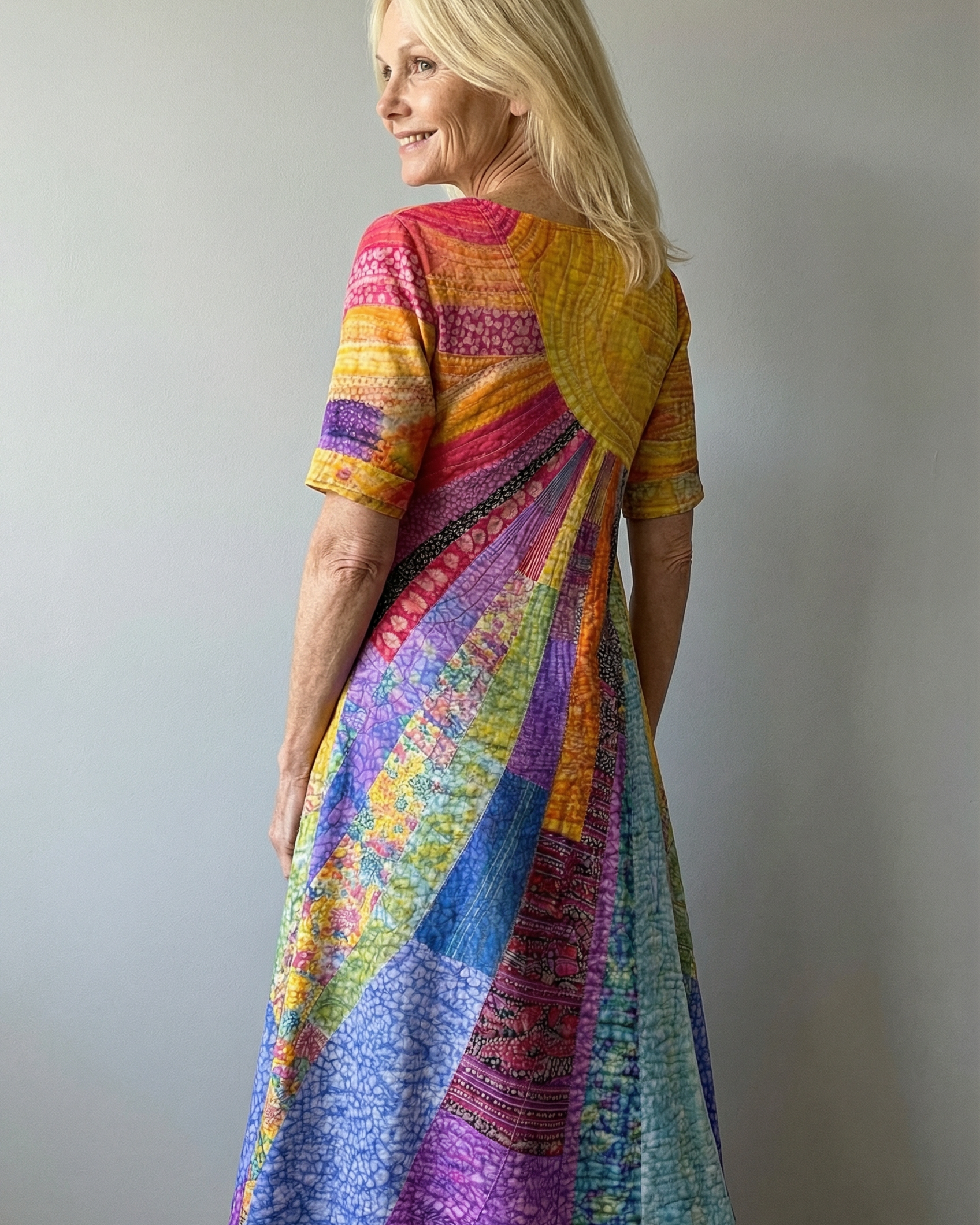 Bohemian Midi Dress - Effortless, Free-Spirited Style Cotton | DUUWE