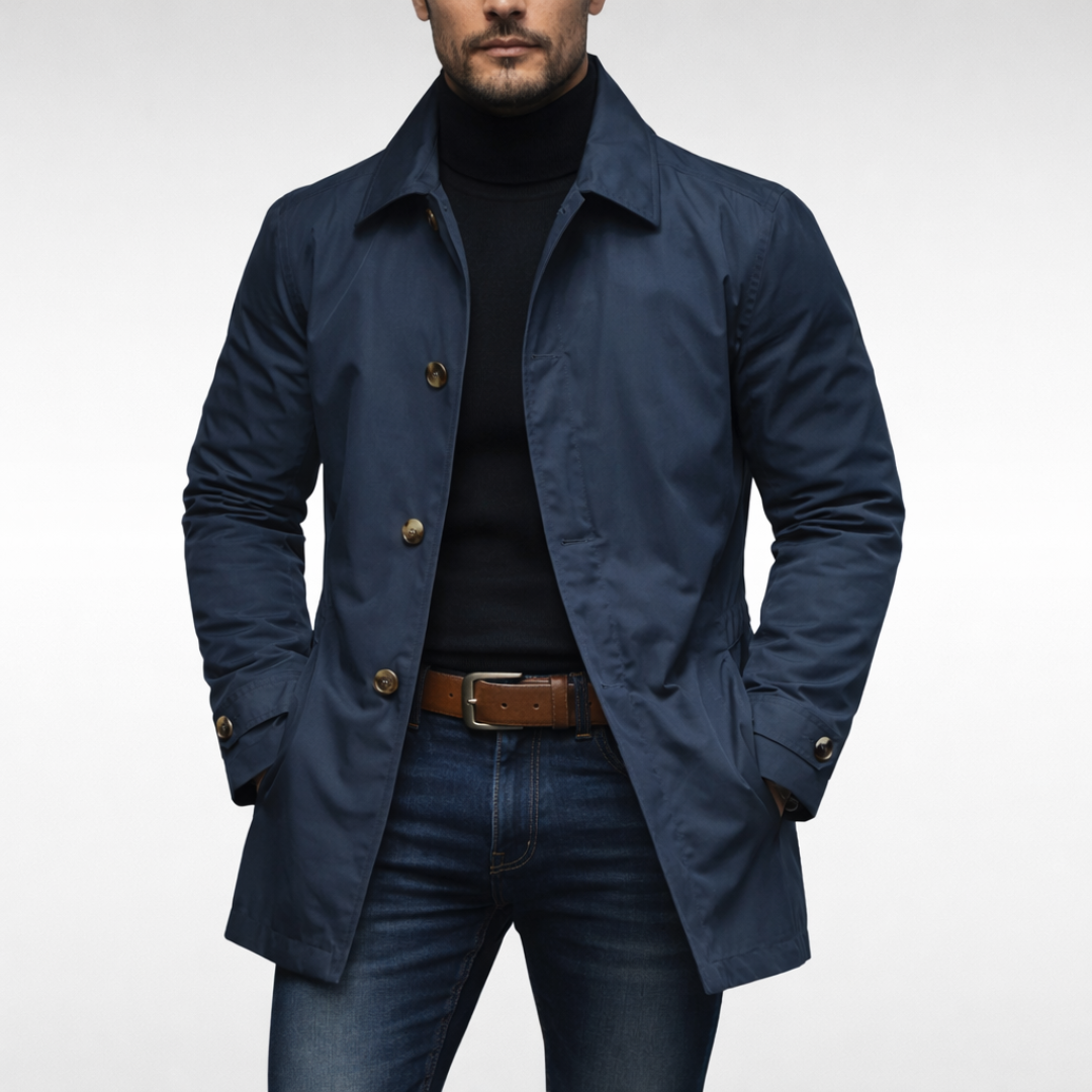 Men's Sophisticated Urban Coat for Modern Style
