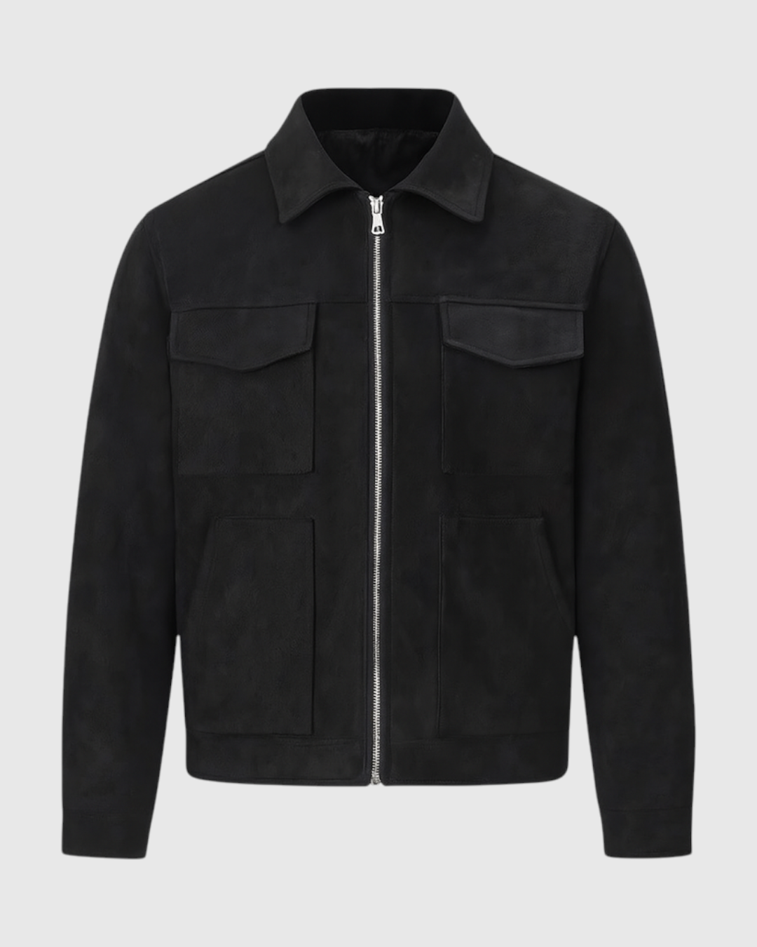Chaqueta Negro para el Estilo Urbano