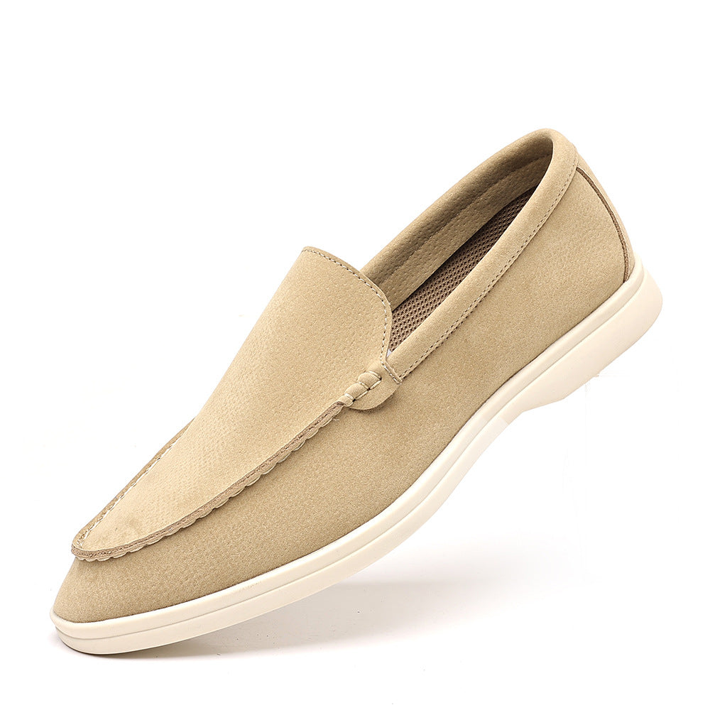 Men's Comfortable slip-ons with a silky-soft finish