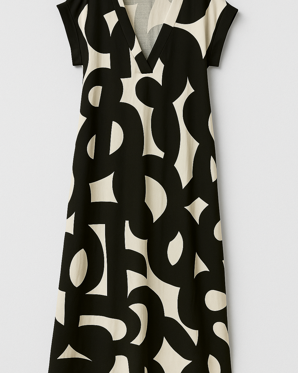 Chic Women's V-Neck Maxi Dress for Effortless Elegance