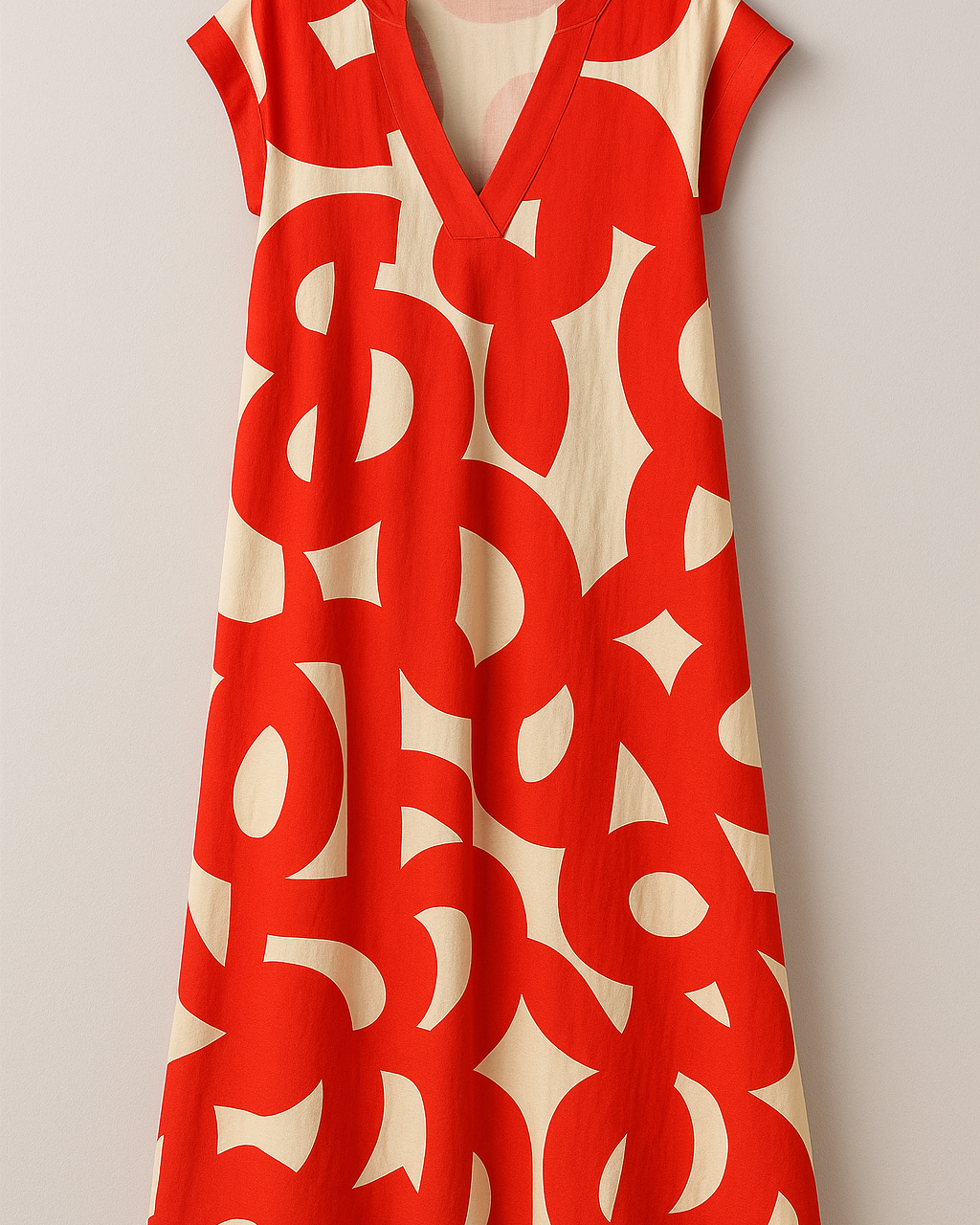 Chic Women's V-Neck Maxi Dress for Effortless Elegance