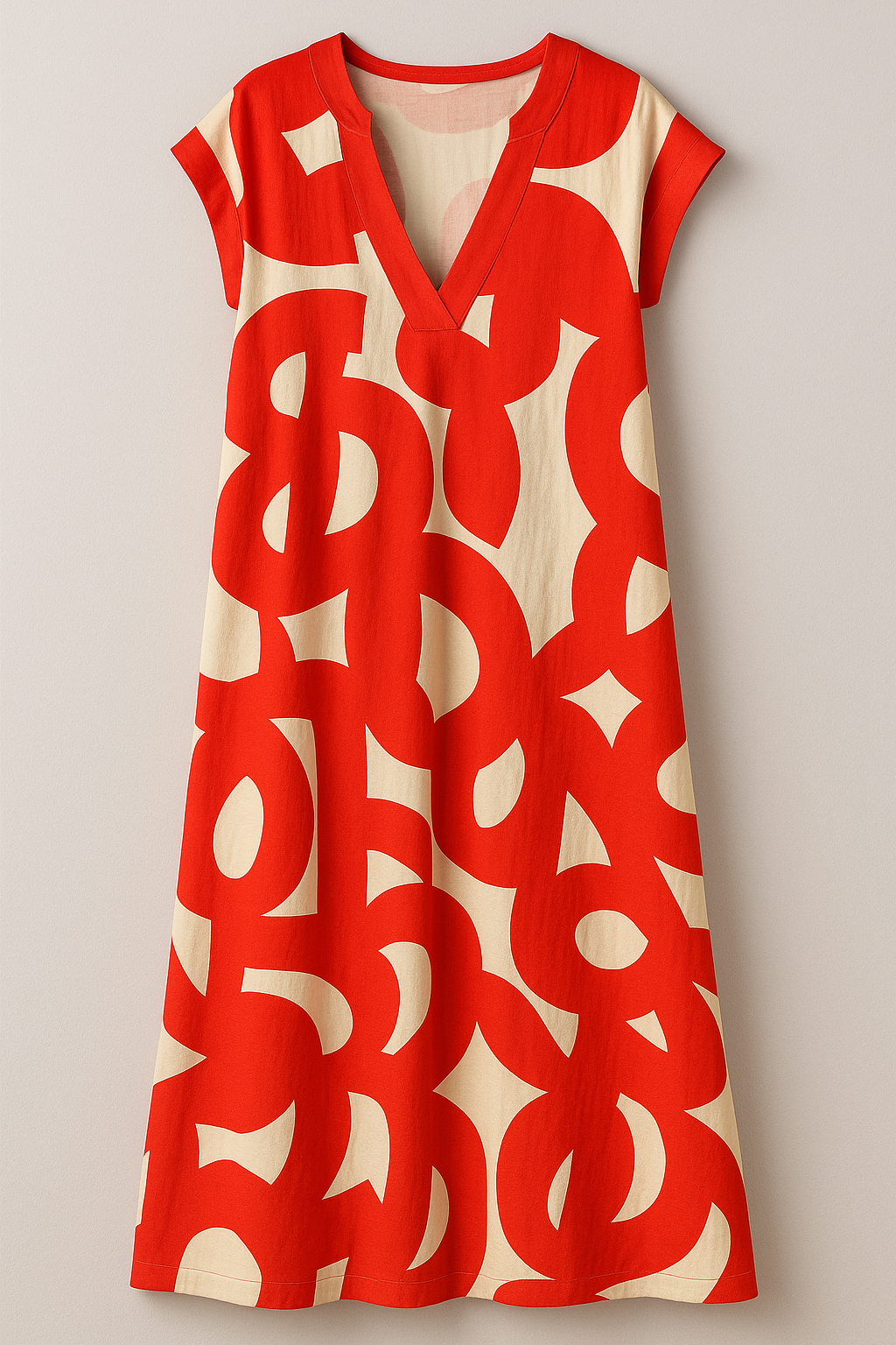 Chic Women's V-Neck Maxi Dress for Effortless Elegance