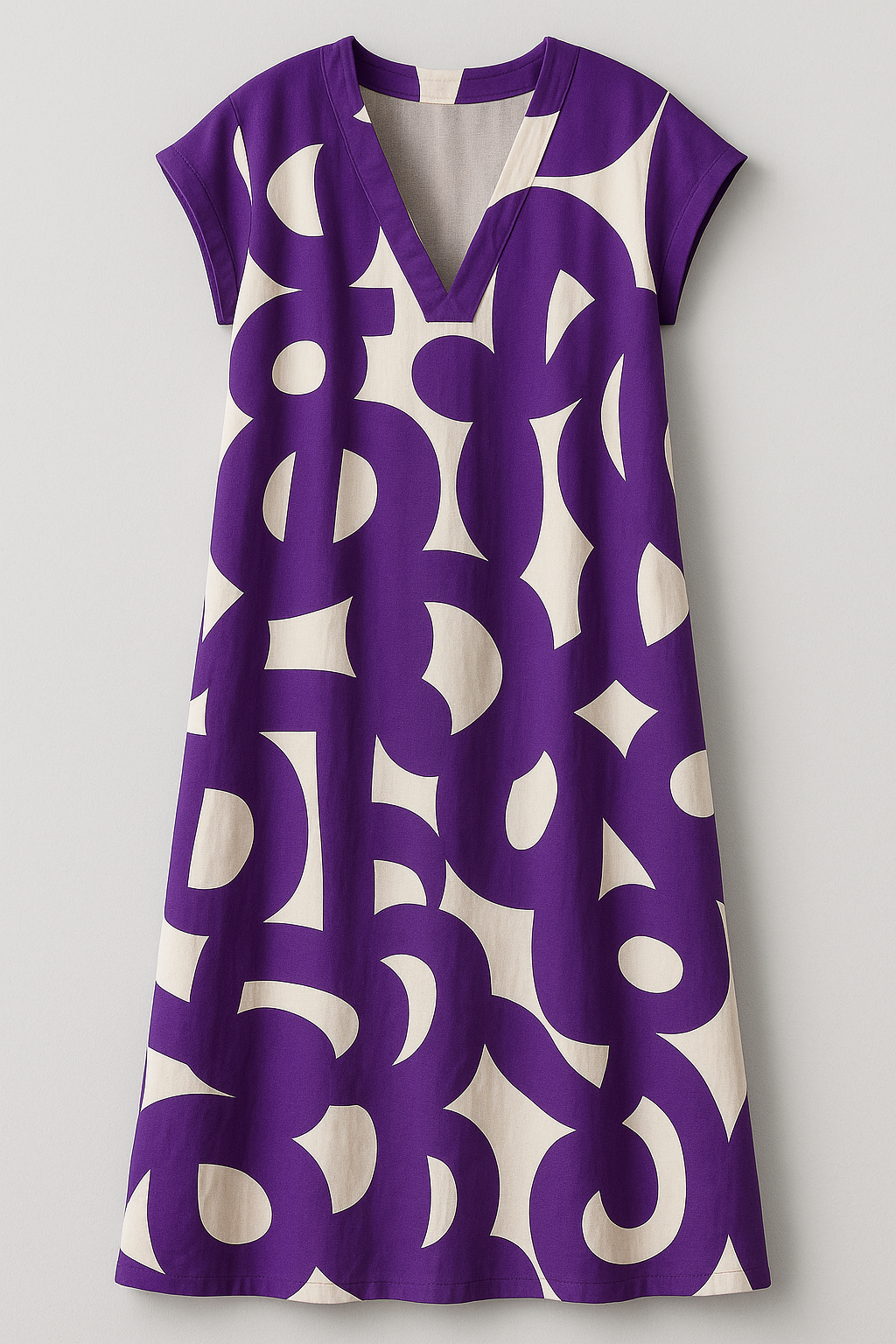 Chic Women's V-Neck Maxi Dress for Effortless Elegance