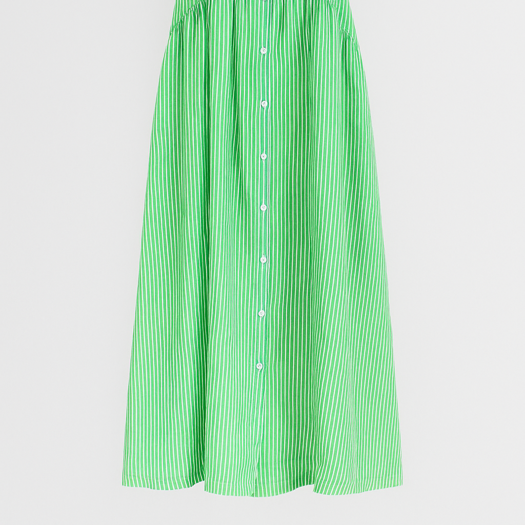 Elegant Women's Midi Dress with Handy Pockets