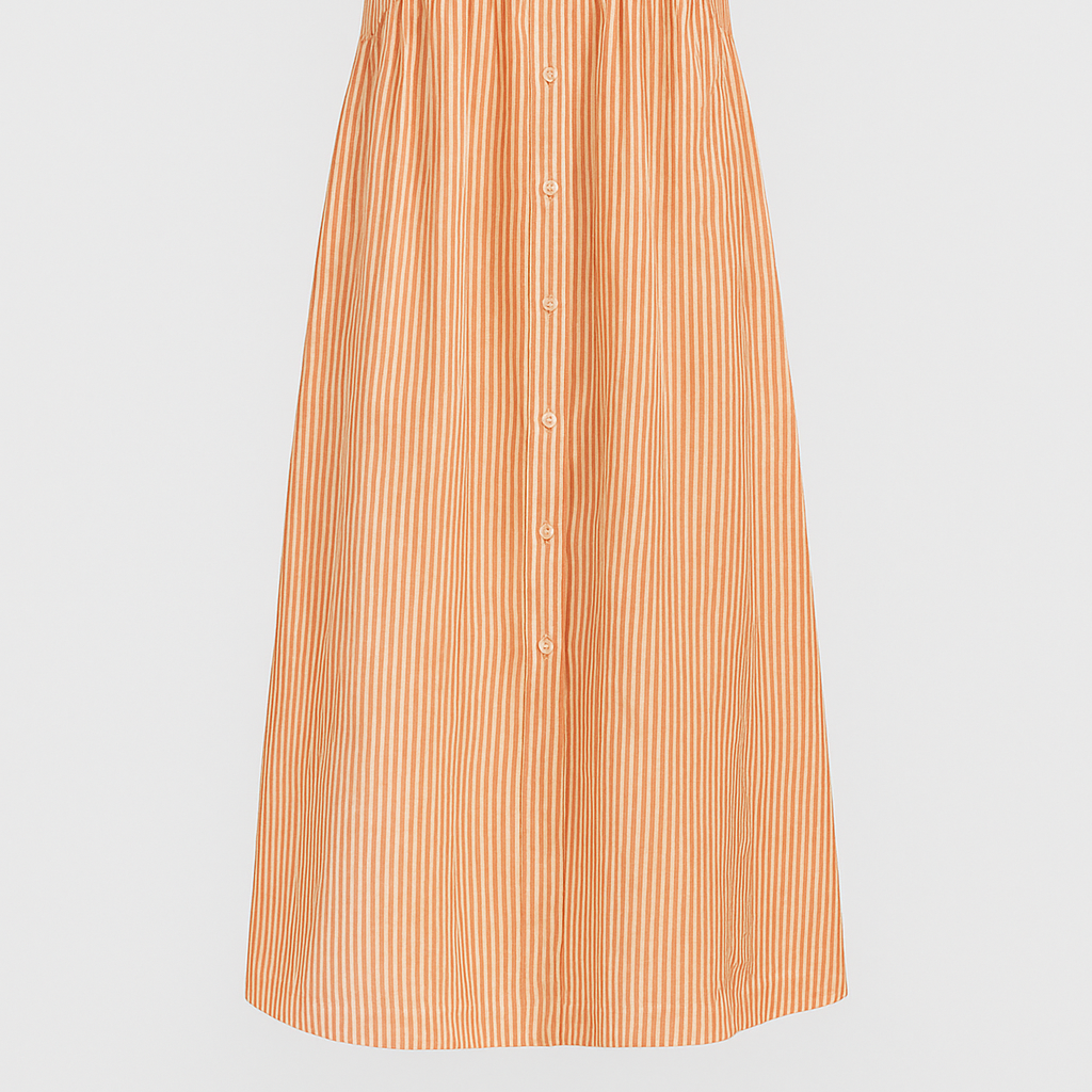 Elegant Women's Midi Dress with Handy Pockets