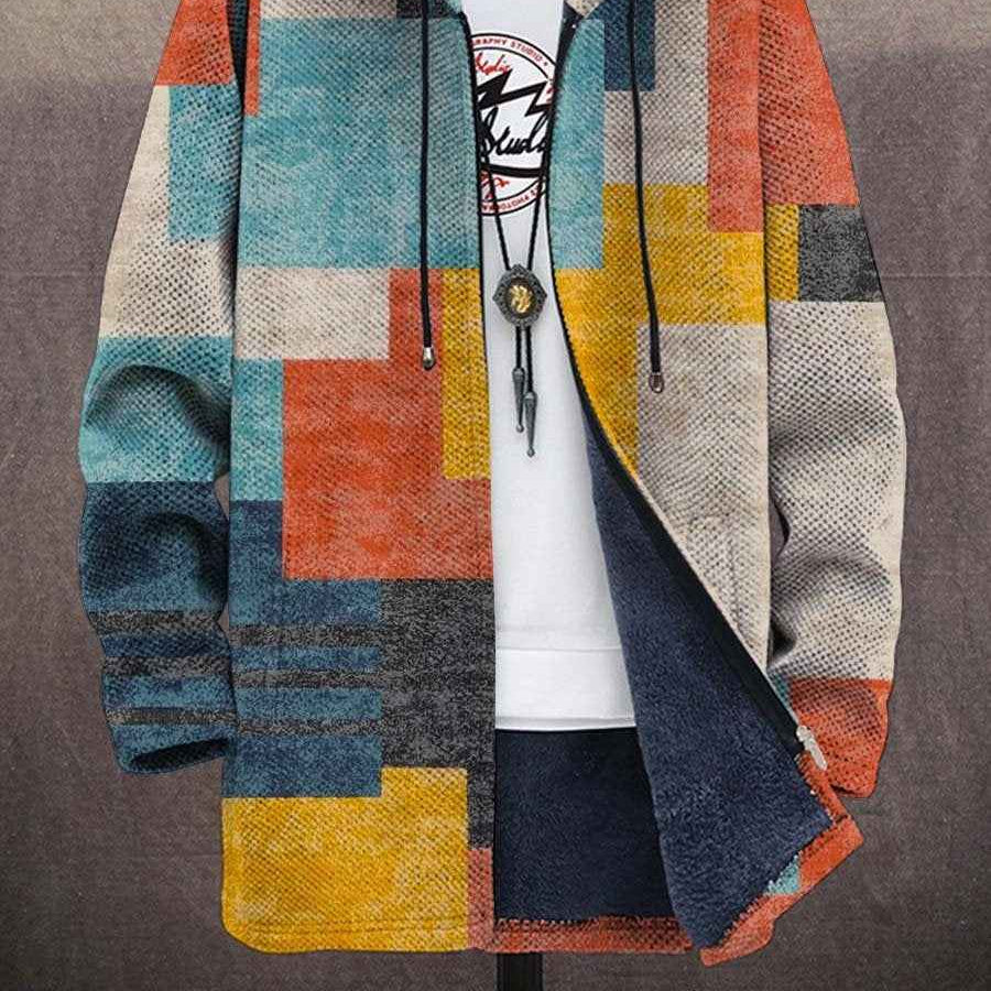 Women's Cozy Art-Inspired Cardigan for Everyday Comfort