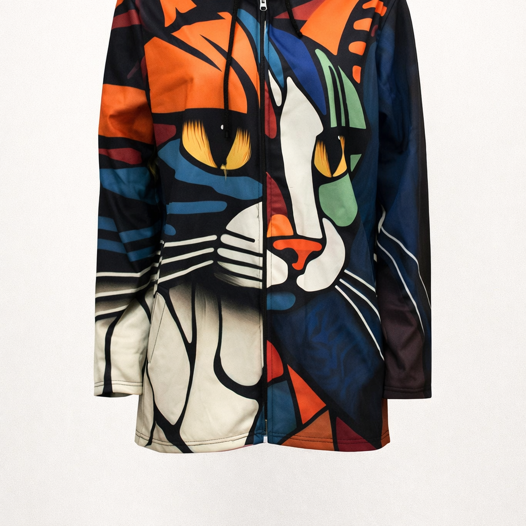 Exquisite Women's Cardigan with an Artistic Design