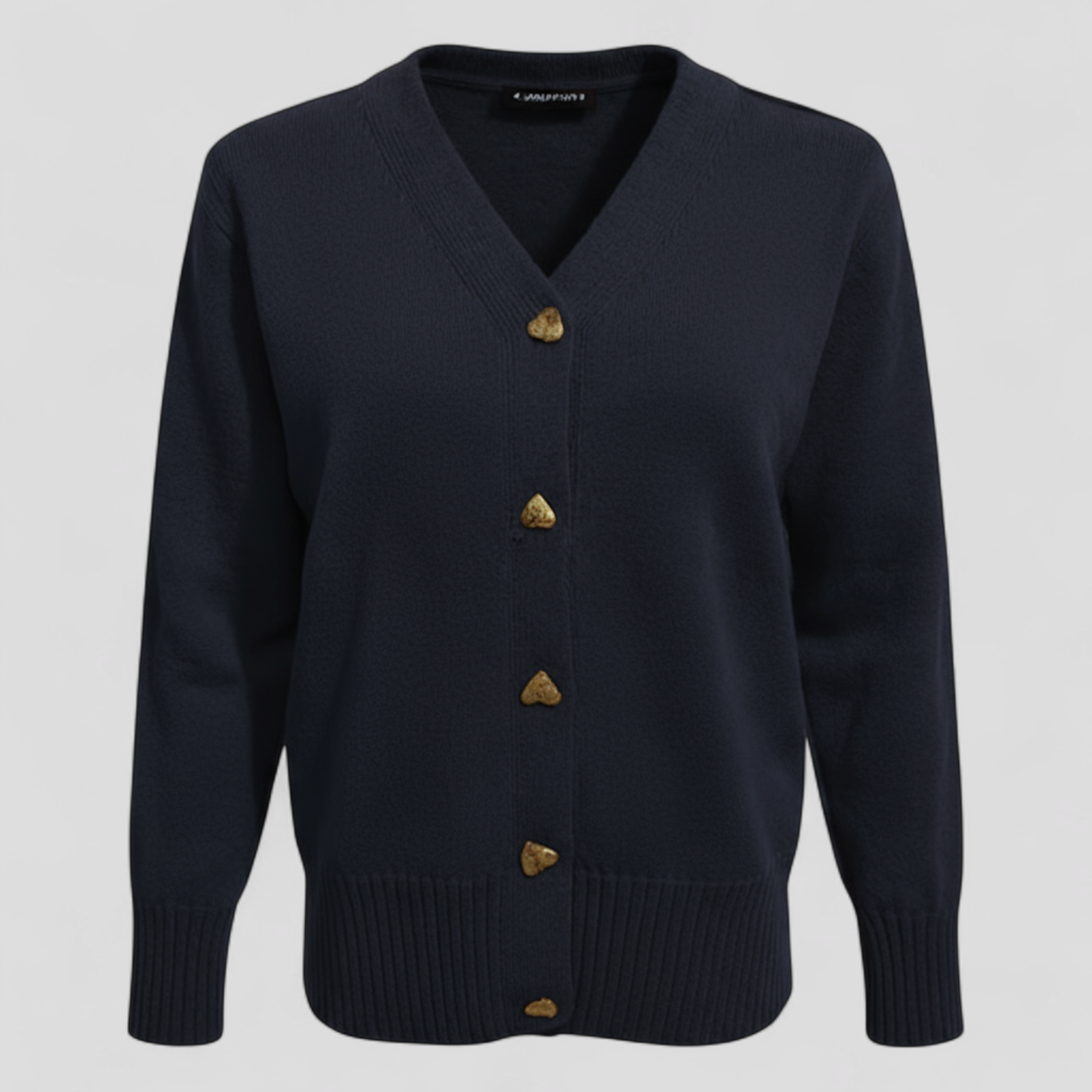 Women's Button-Front Knit Sweater
