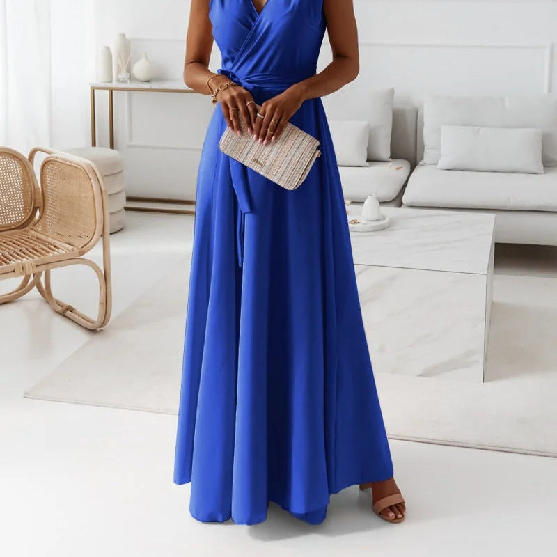 Gabrielle Women's Wrap Maxi Dress - The Perfect Wedding Guest Look