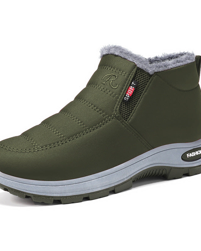 Anti-Slip Winter Shoes for Superior Traction Red | DUUWE