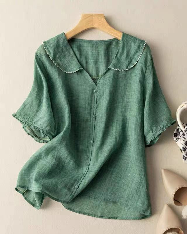 #1222 Khloe : Khloe | Elegant Blouse in van DUUWE